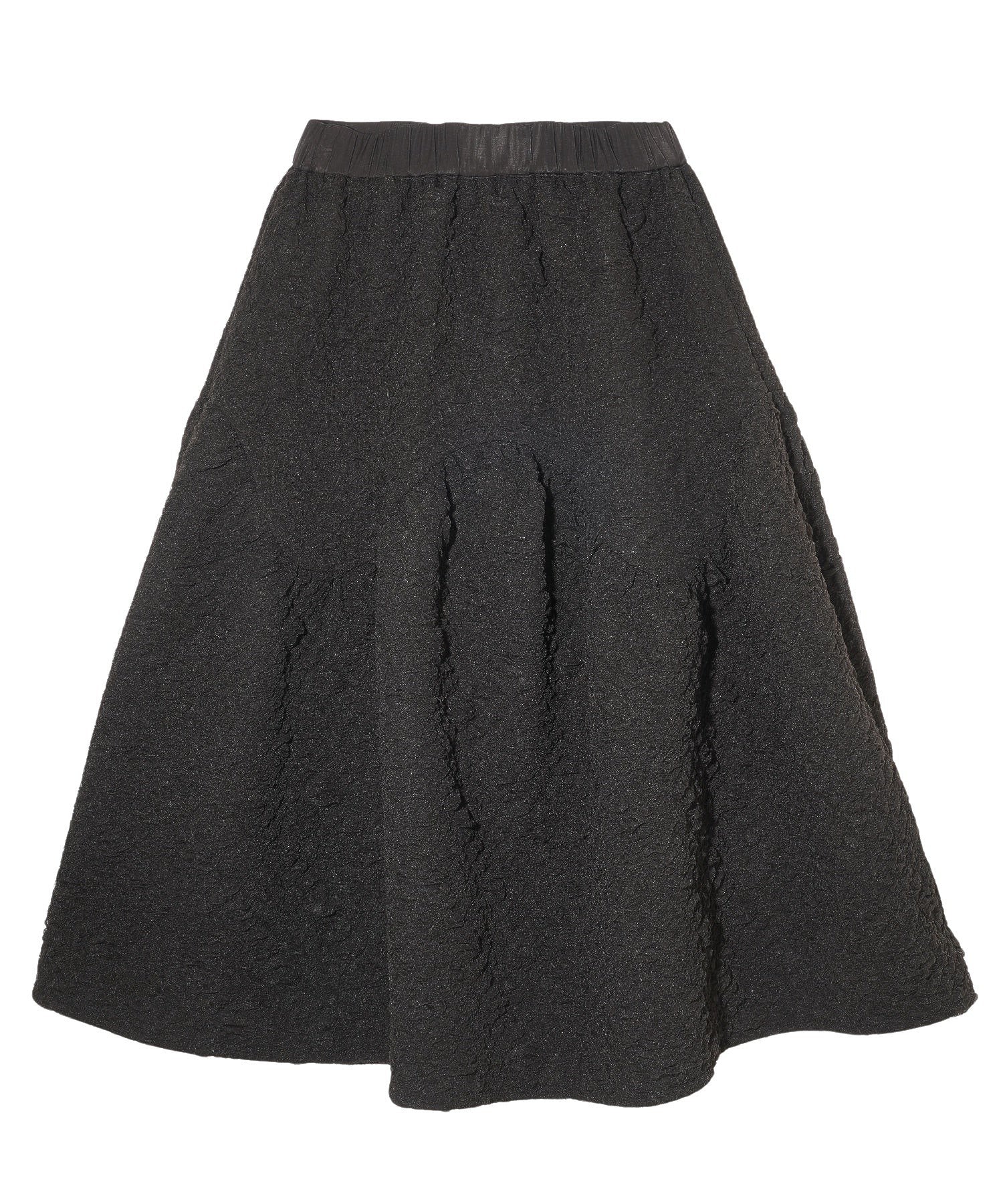 TULLE JACQUARD GATHERED SKIRT MILKFED. - Image 10