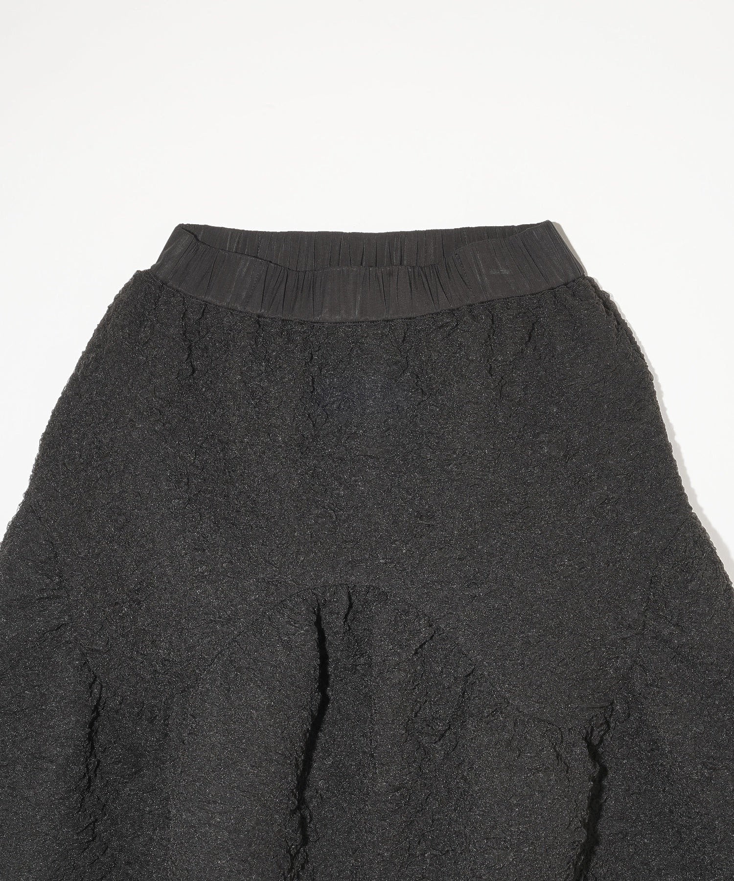 TULLE JACQUARD GATHERED SKIRT MILKFED. - Image 11