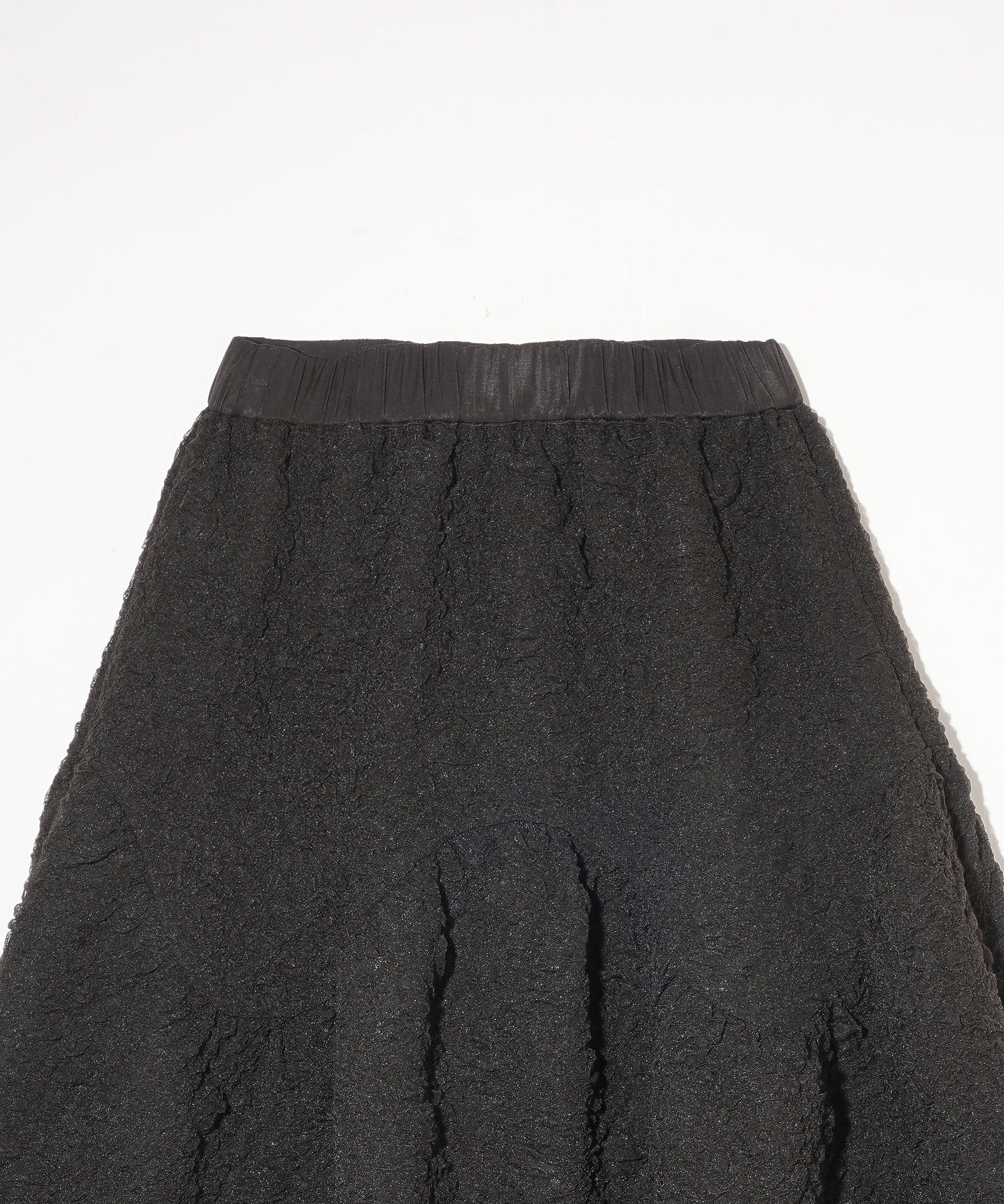 TULLE JACQUARD GATHERED SKIRT MILKFED. - Image 12