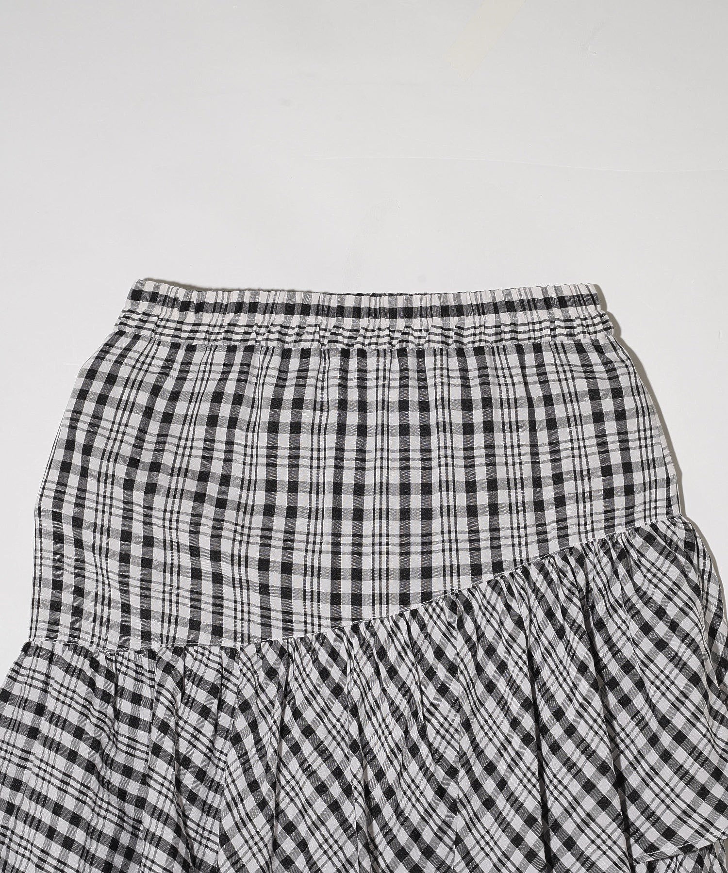 PLAID TIERED SKIRT MILKFED. - Image 19