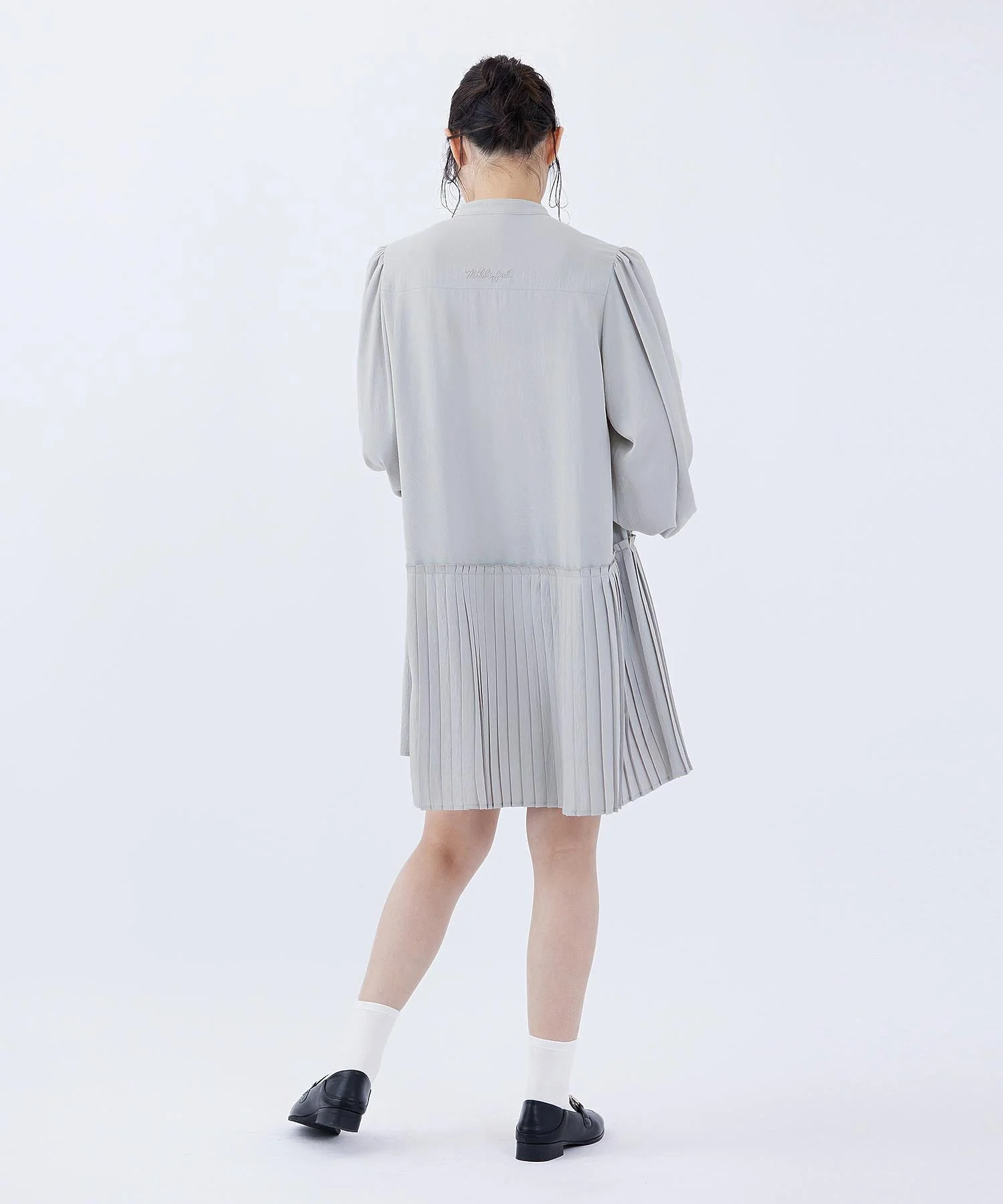 PLEATED HEM DRESS MILKFED. - Image 5