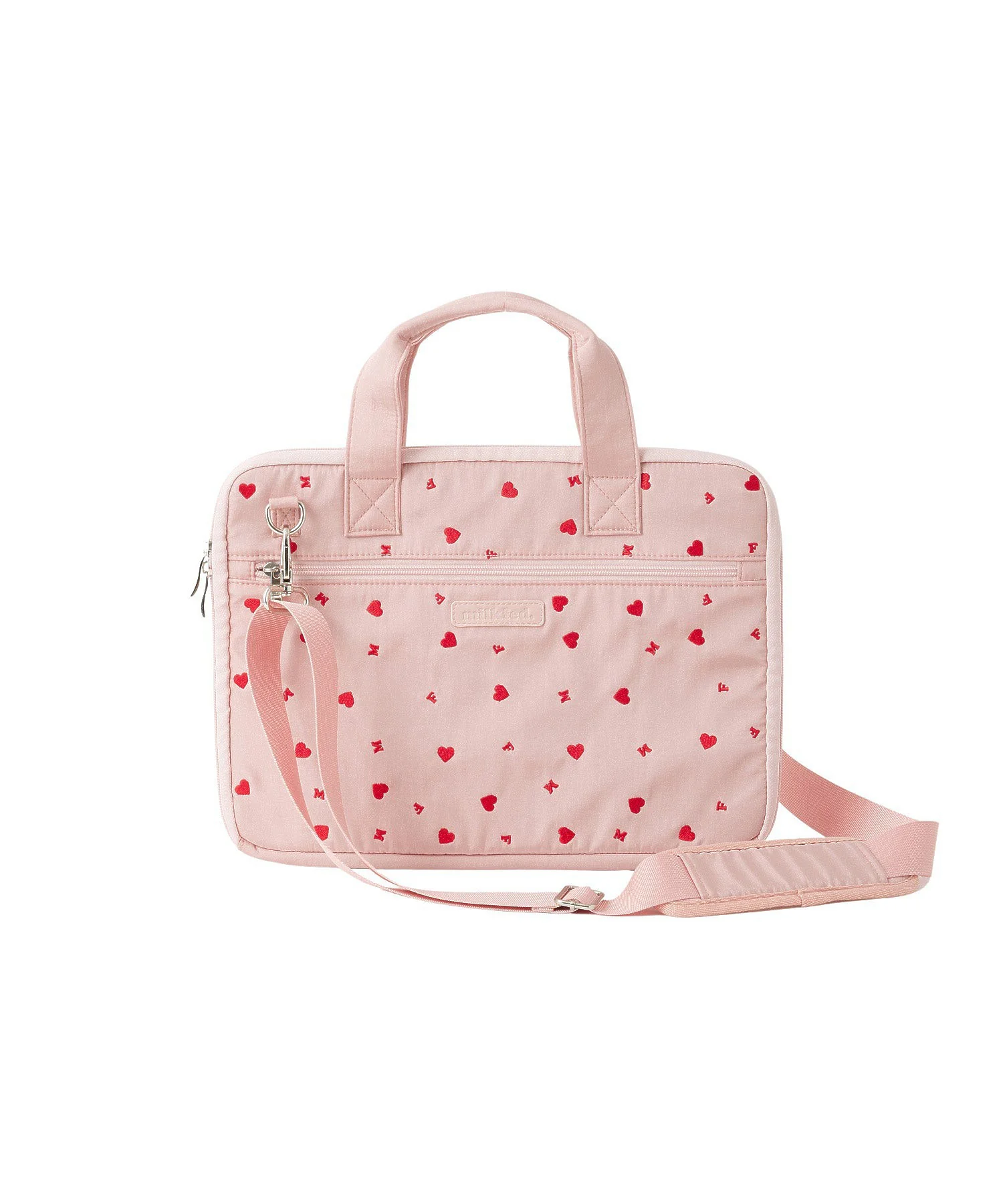 HEART EMBROIDERY PC BAG MILKFED. - Image 19