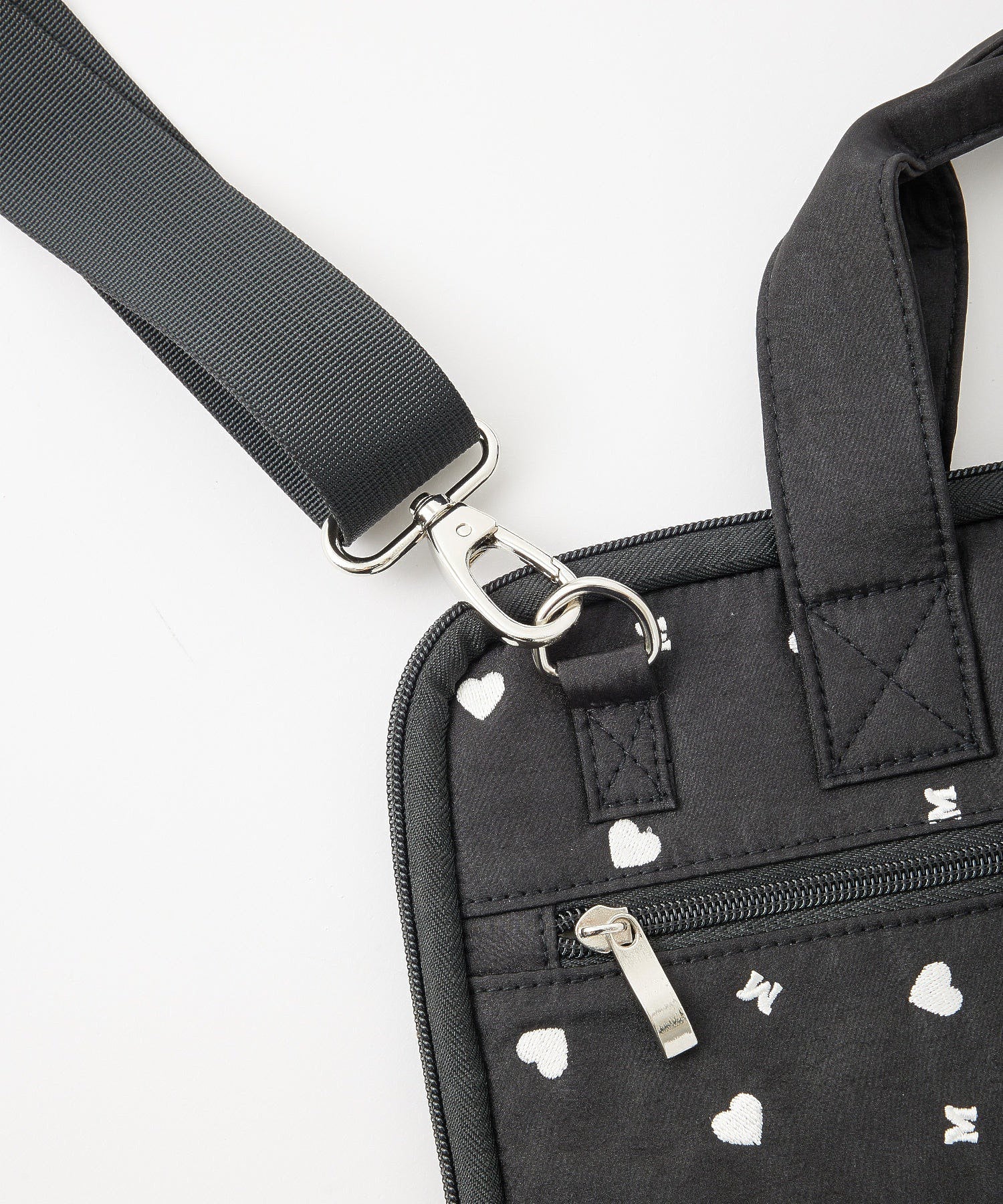 HEART EMBROIDERY PC BAG MILKFED. - Image 9