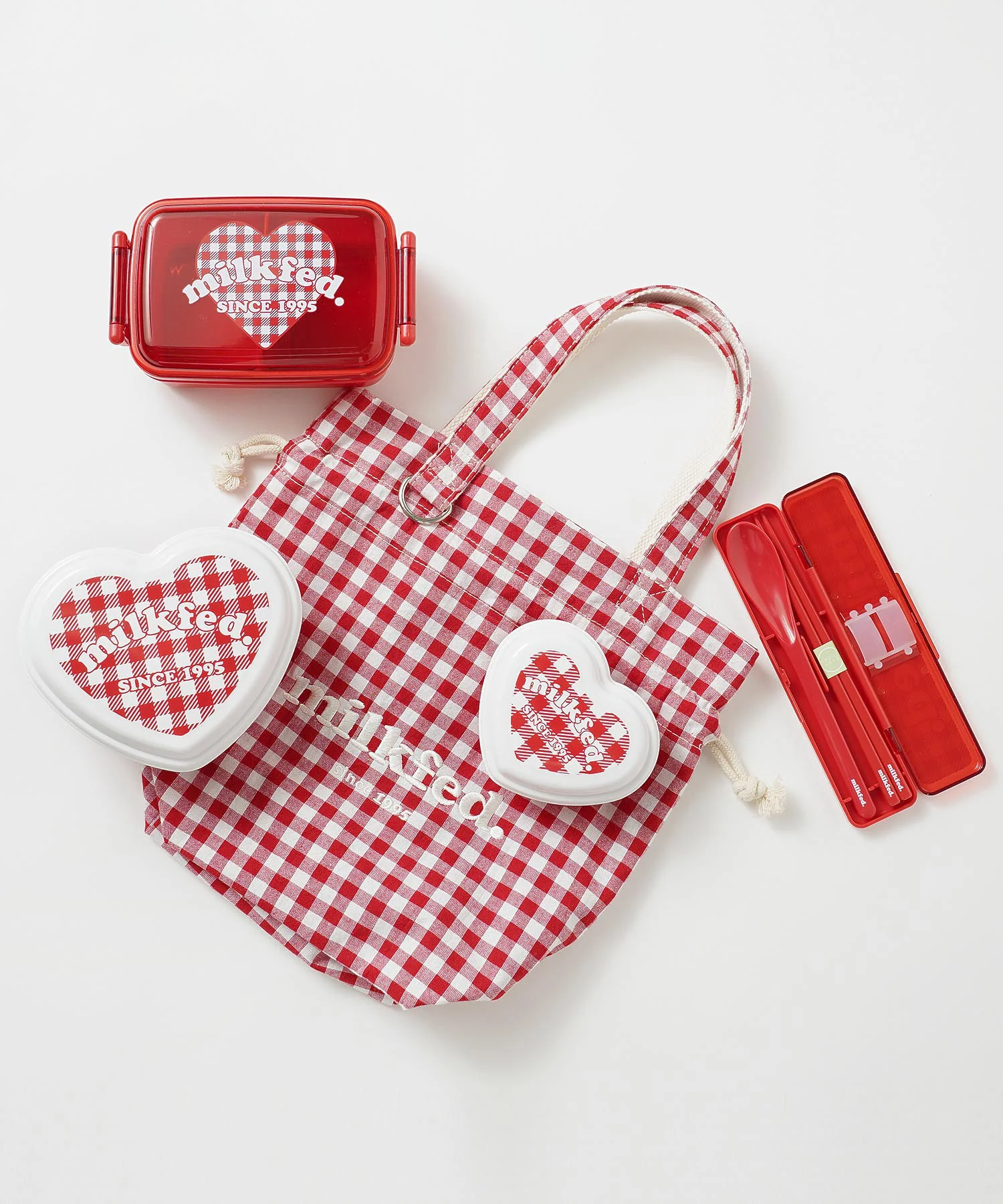 GINGHAM DRAWSTRING COOLER BAG - Image 14