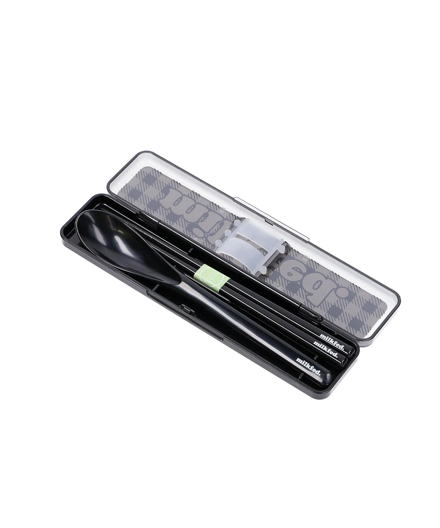 GINGHAM CHOPSTICKS AND SPOON SET - Image 6