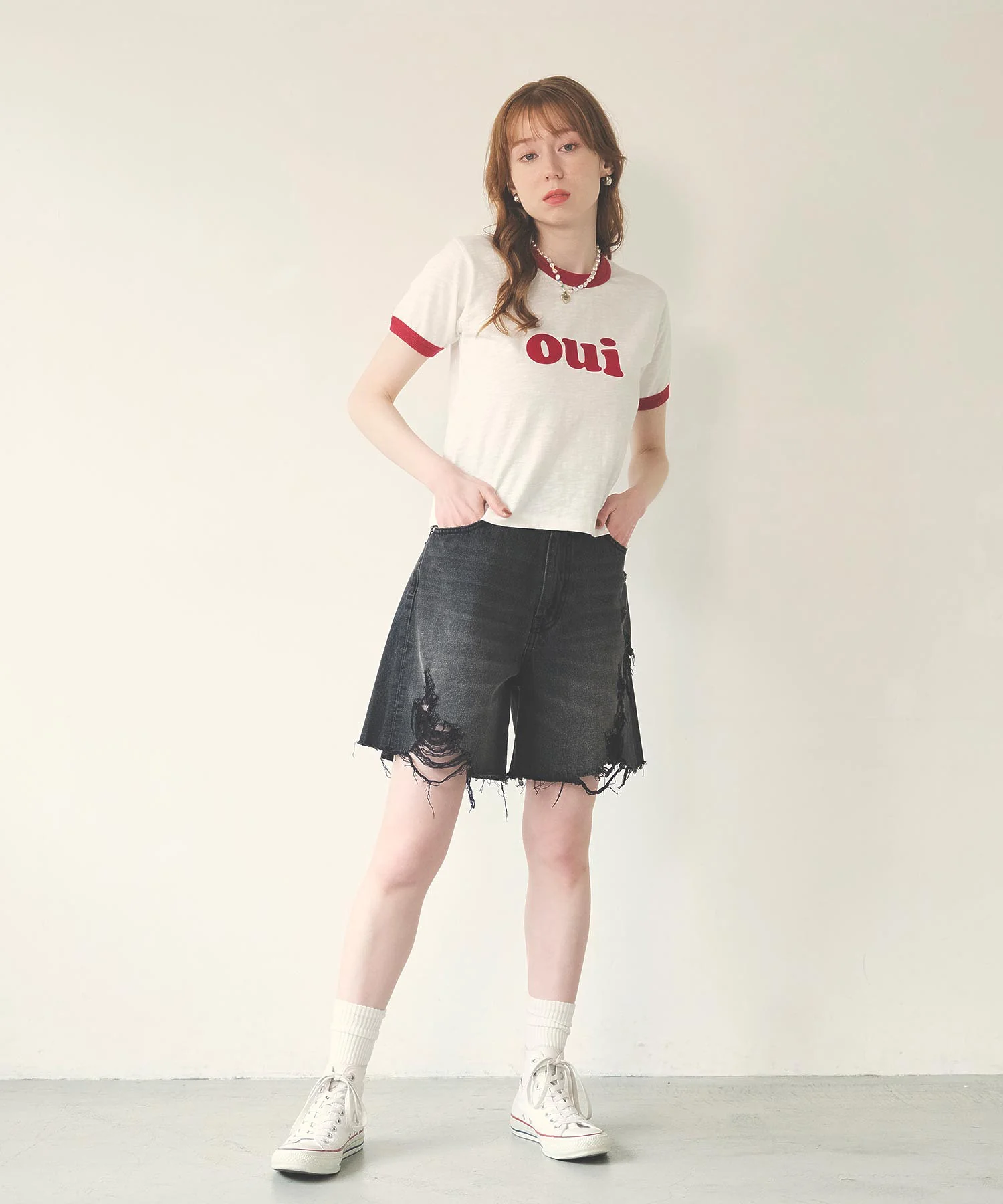 OUI SLAB COMPACT S/S RINGER TEE - Image 12