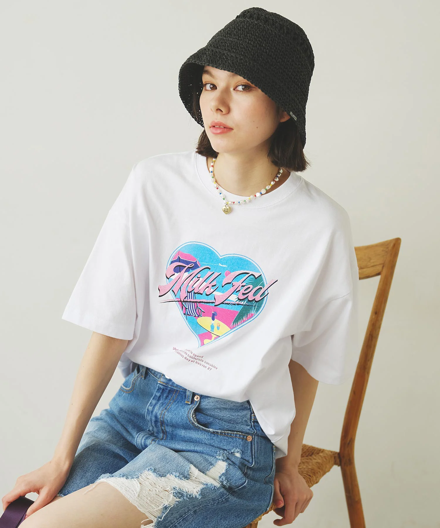 HEART VACATION WIDE S/S TEE - Image 4