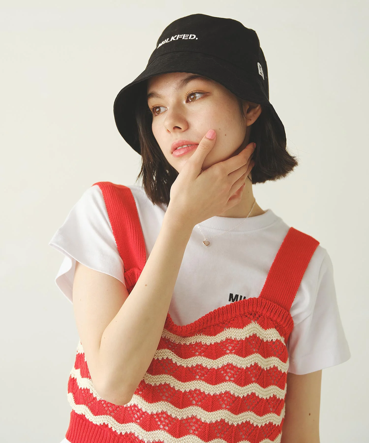 WAVE PATTERN KNIT CAMISOLE - Image 4