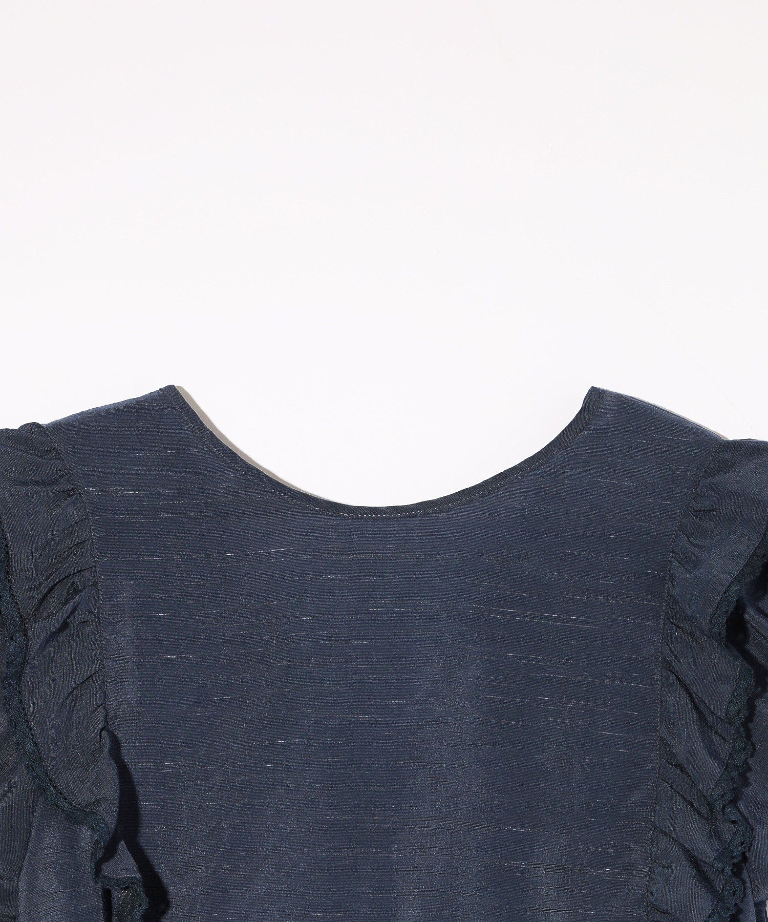 RUFFLE SLEEVE CROPPED TOP - Image 10