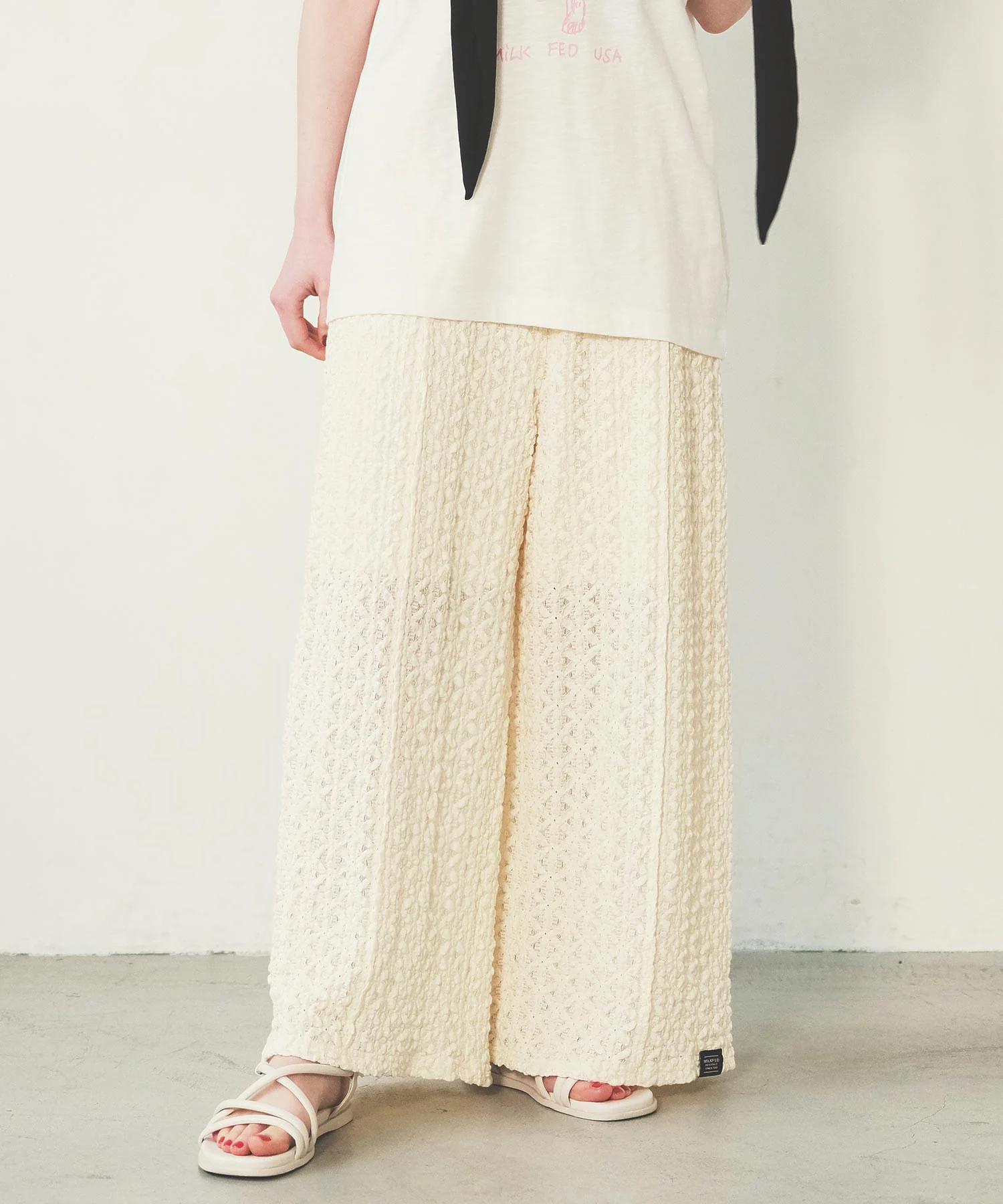KNIT LACE PANTS - Image 3