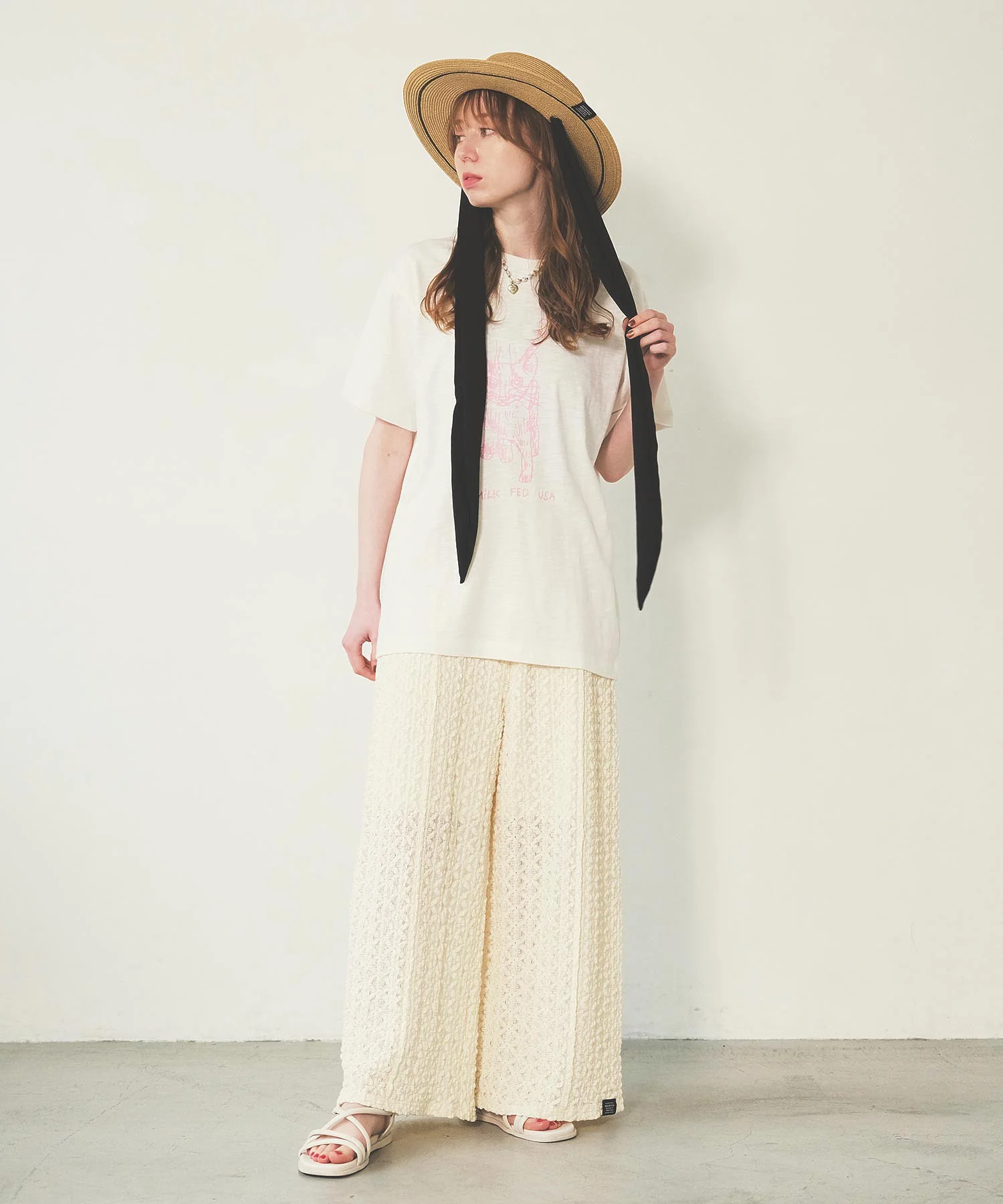 KNIT LACE PANTS - Image 4