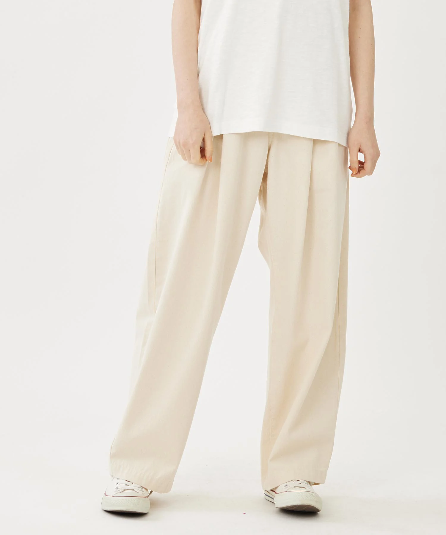 WIDE TUCK PANTS - Image 11