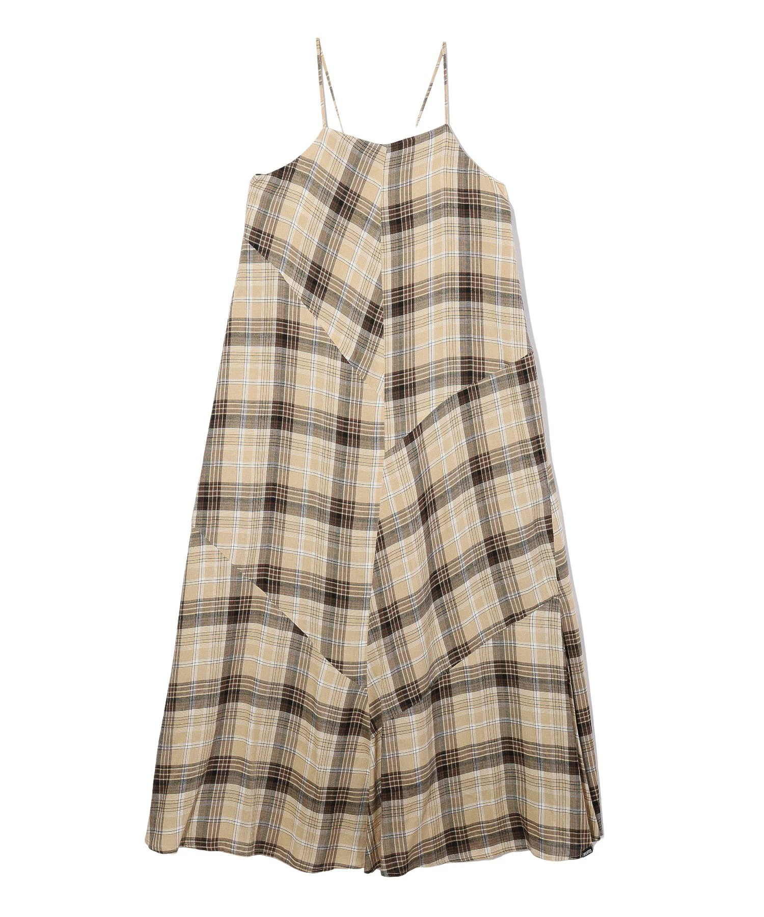 PLAID CAMISOLE DRESS - Image 2