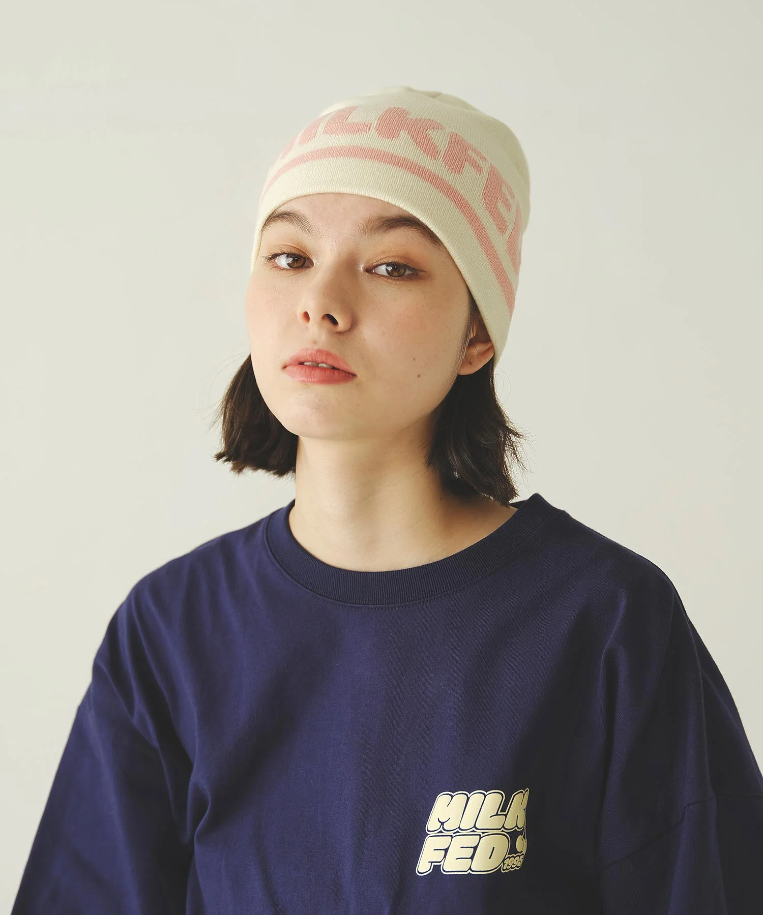 LOGO JACQUARD KNIT CAP - Image 8