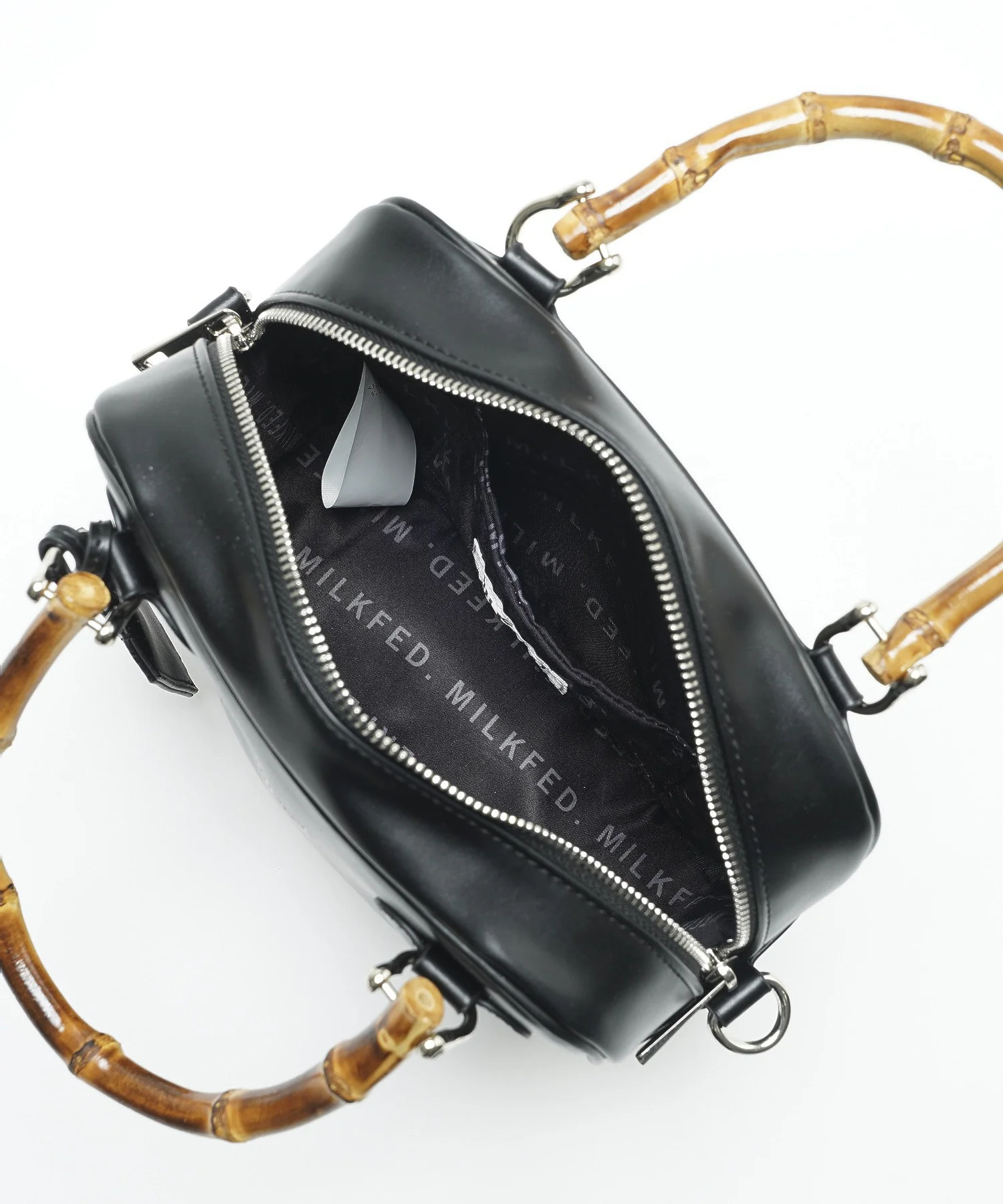 BAMBOO HANDLE SQUARE BAG - Image 35