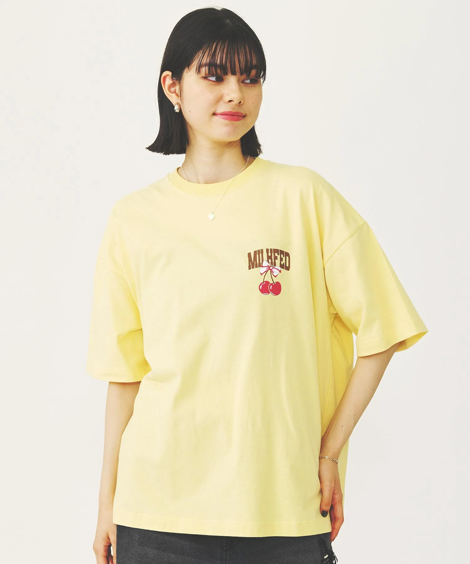 RIBBON AND CHERRY WIDE S/S TEE - Image 10