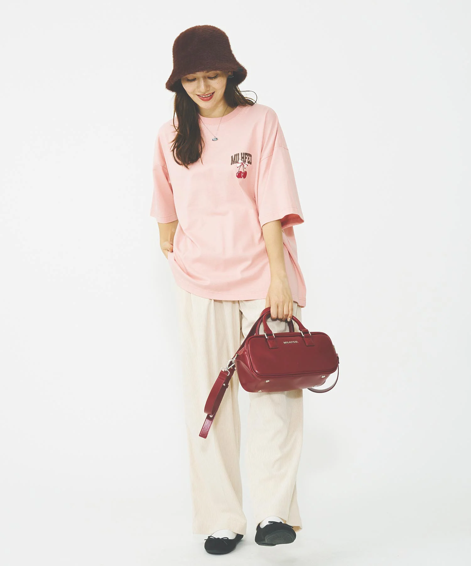 RIBBON AND CHERRY WIDE S/S TEE - Image 5