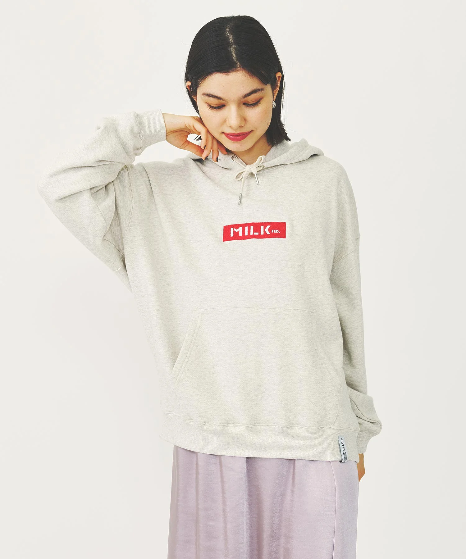 BAR LOGO BASIC SWEAT HOODIE - Image 22