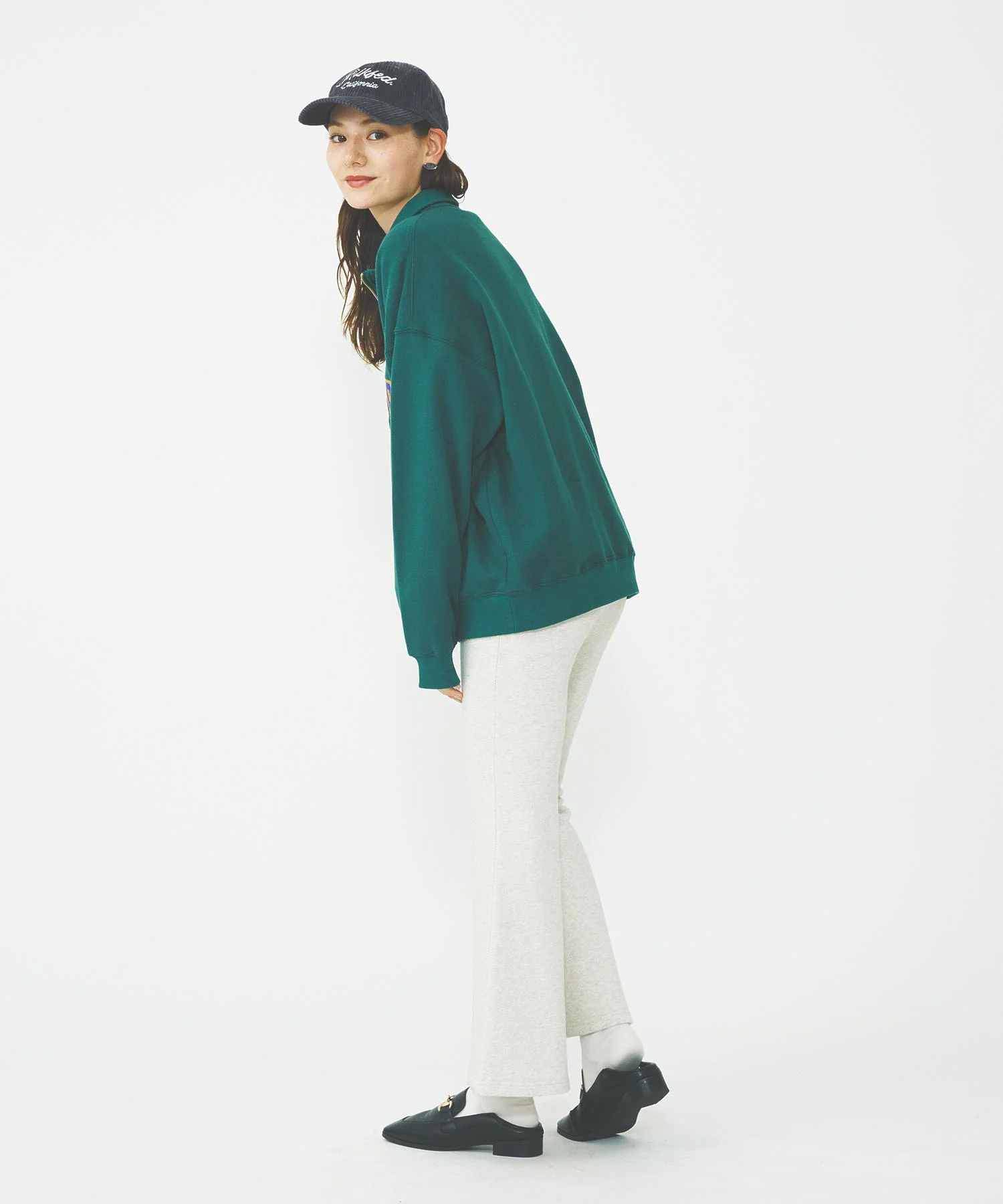 COLLEGE LOGO HALF ZIP TOP - Image 10