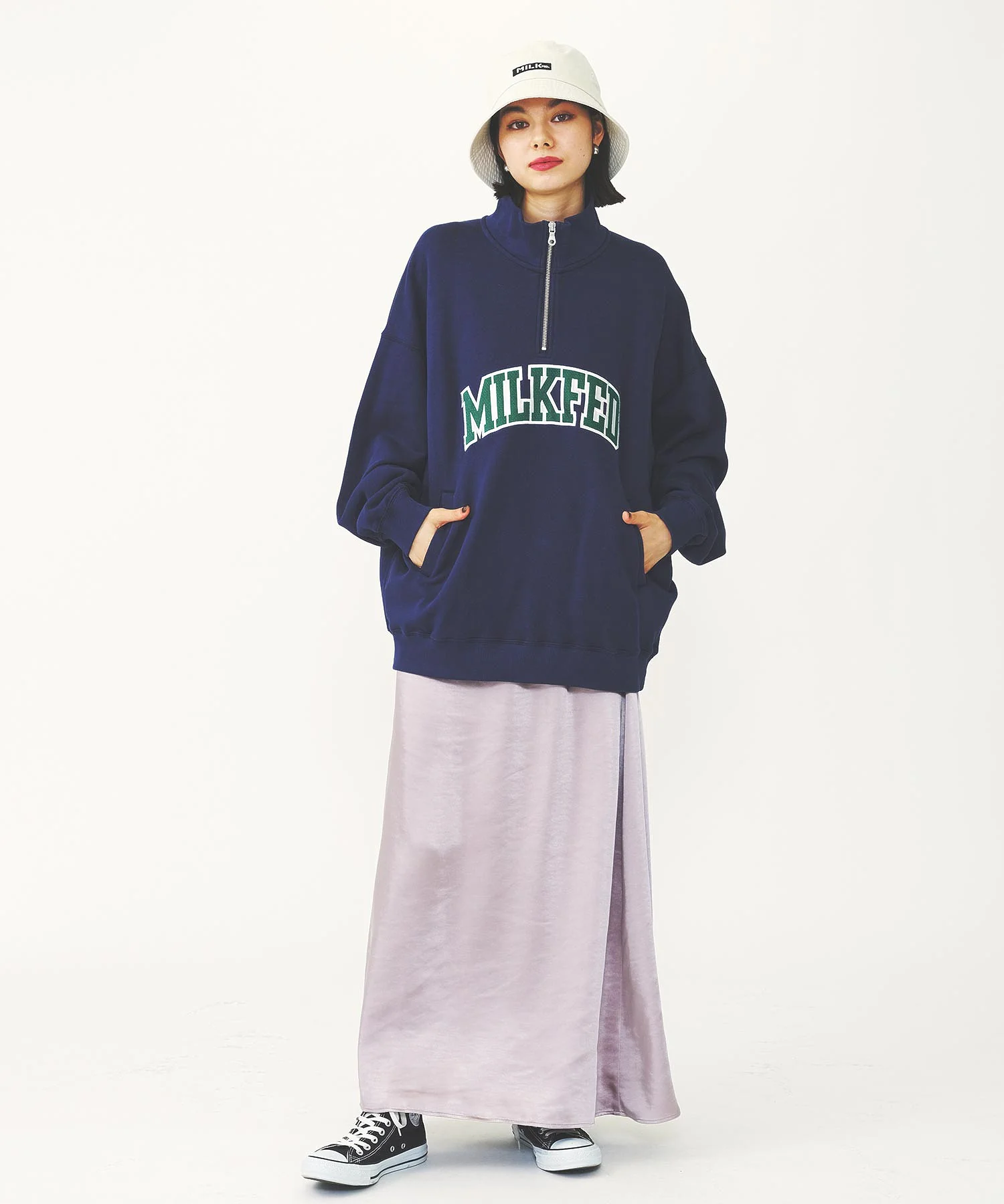 COLLEGE LOGO HALF ZIP TOP - Image 21