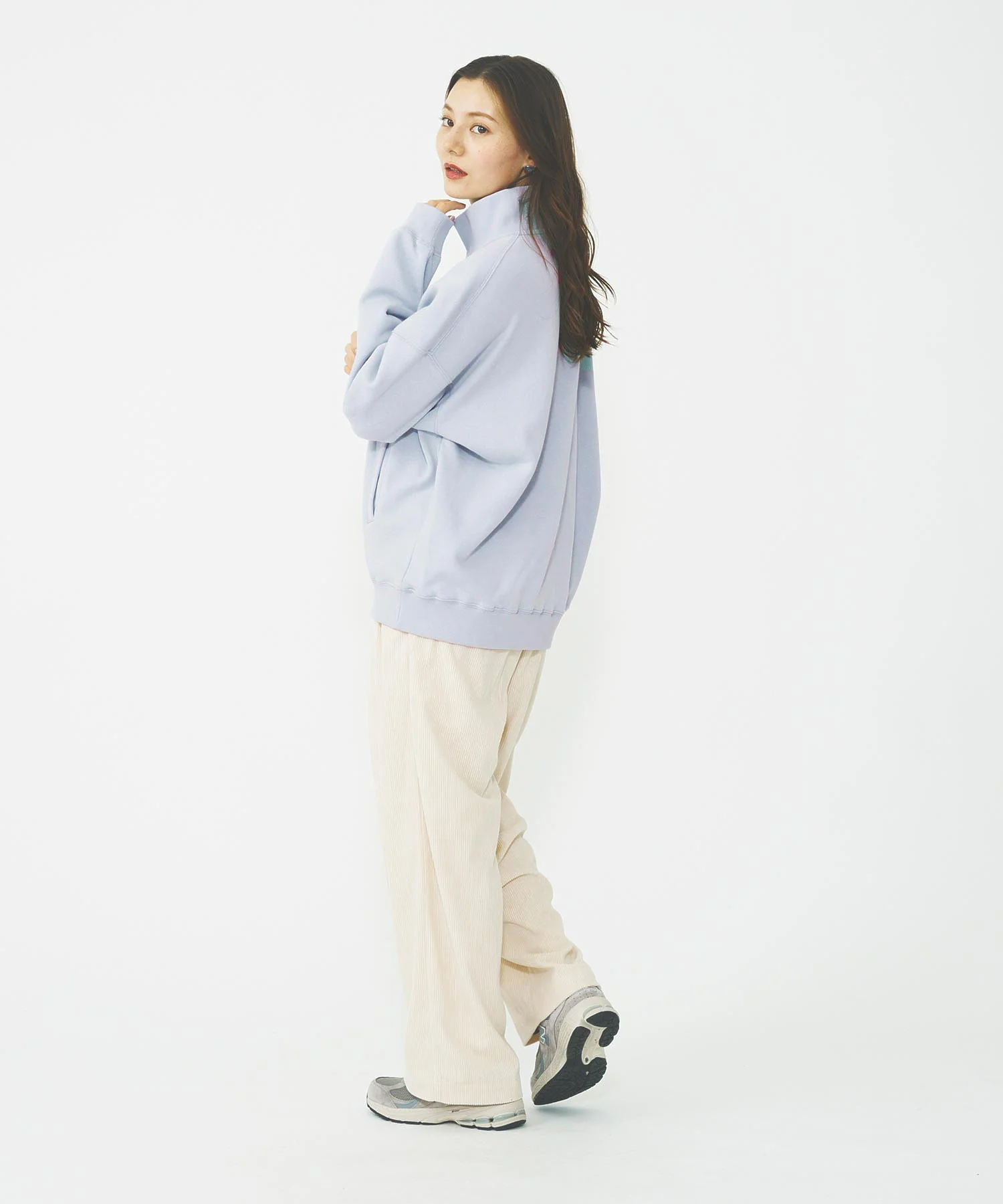 COLLEGE LOGO HALF ZIP TOP - Image 4