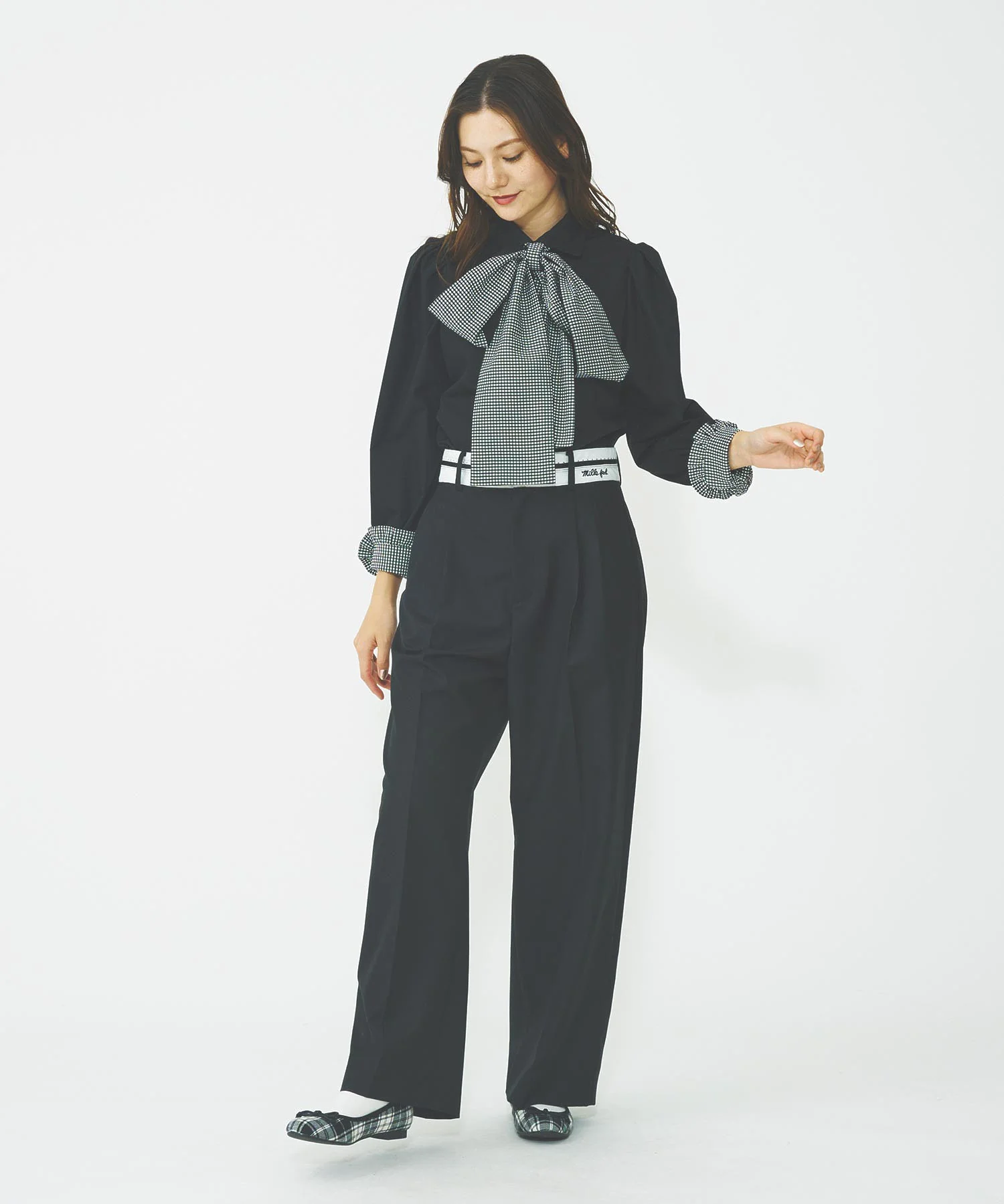 BOW TIE COLLAR SHIRT - Image 11