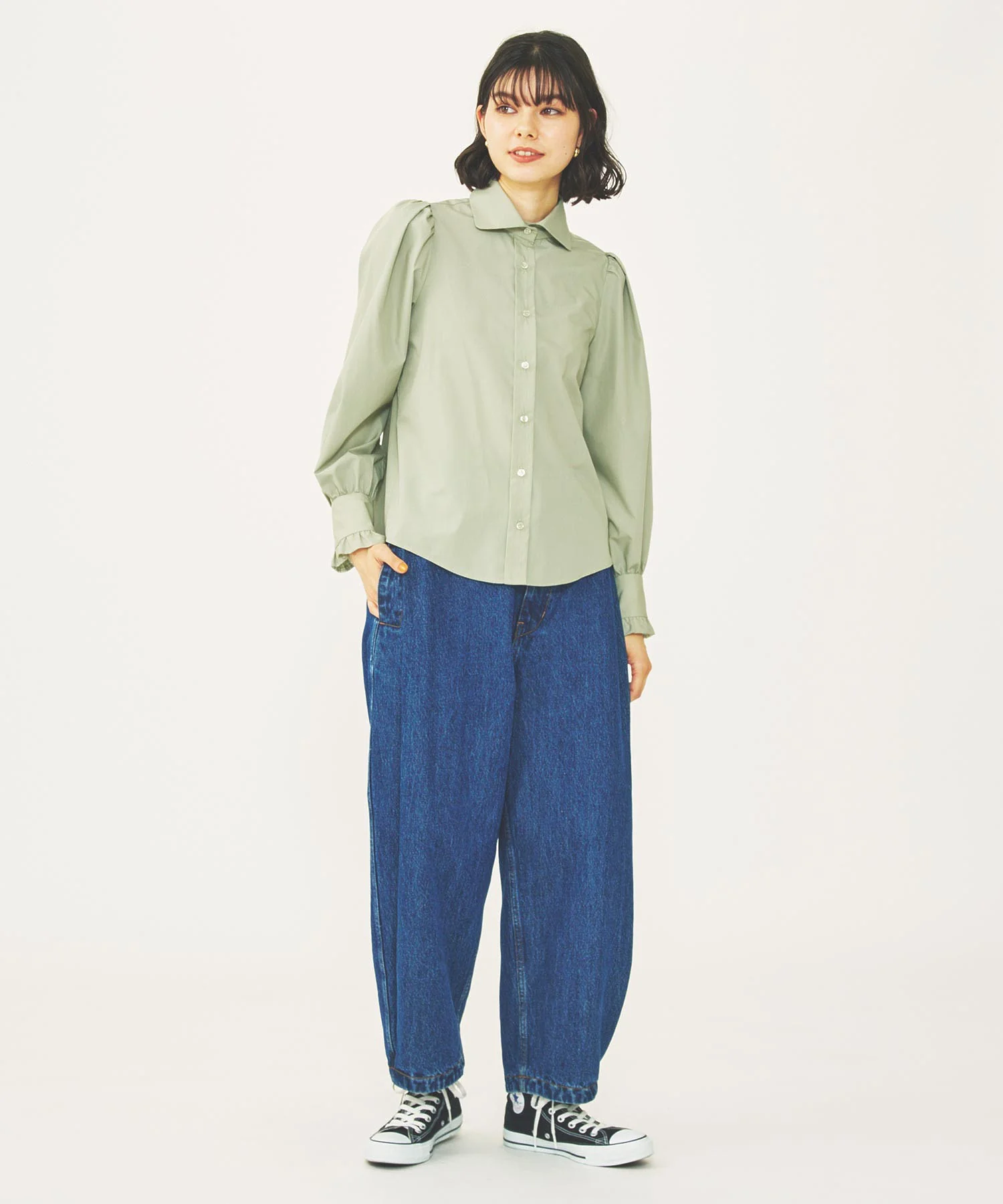 BOW TIE COLLAR SHIRT - Image 28