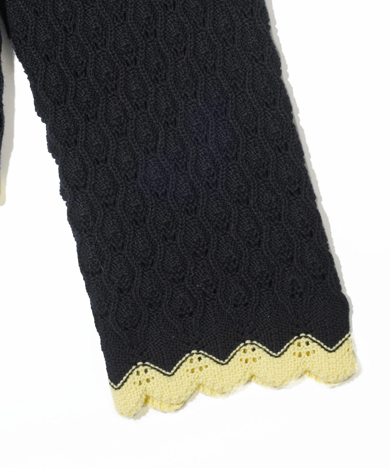 SCALLOP HEM KNIT CARDIGAN - Image 32