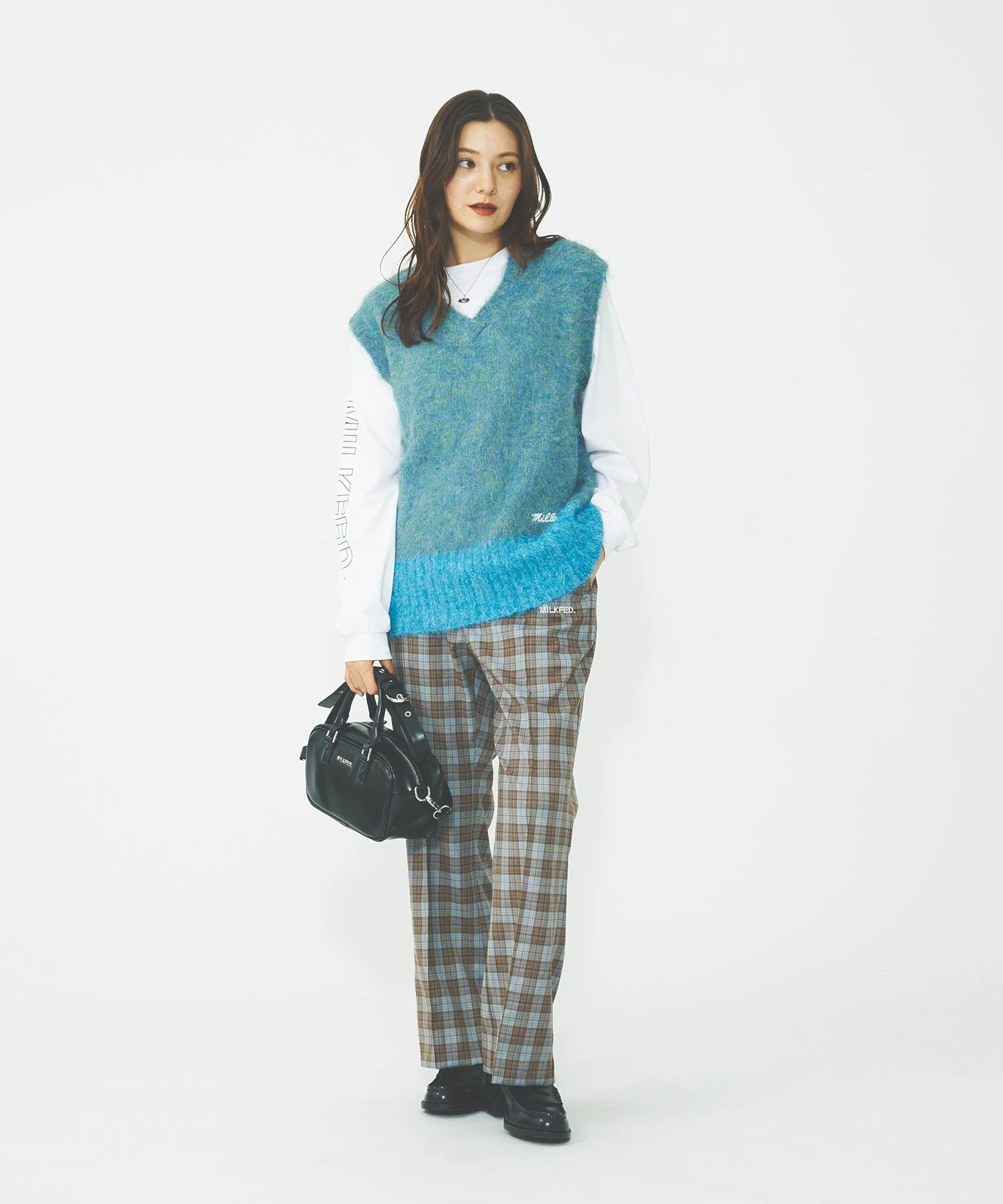 SHAGGY KNIT VEST - Image 18