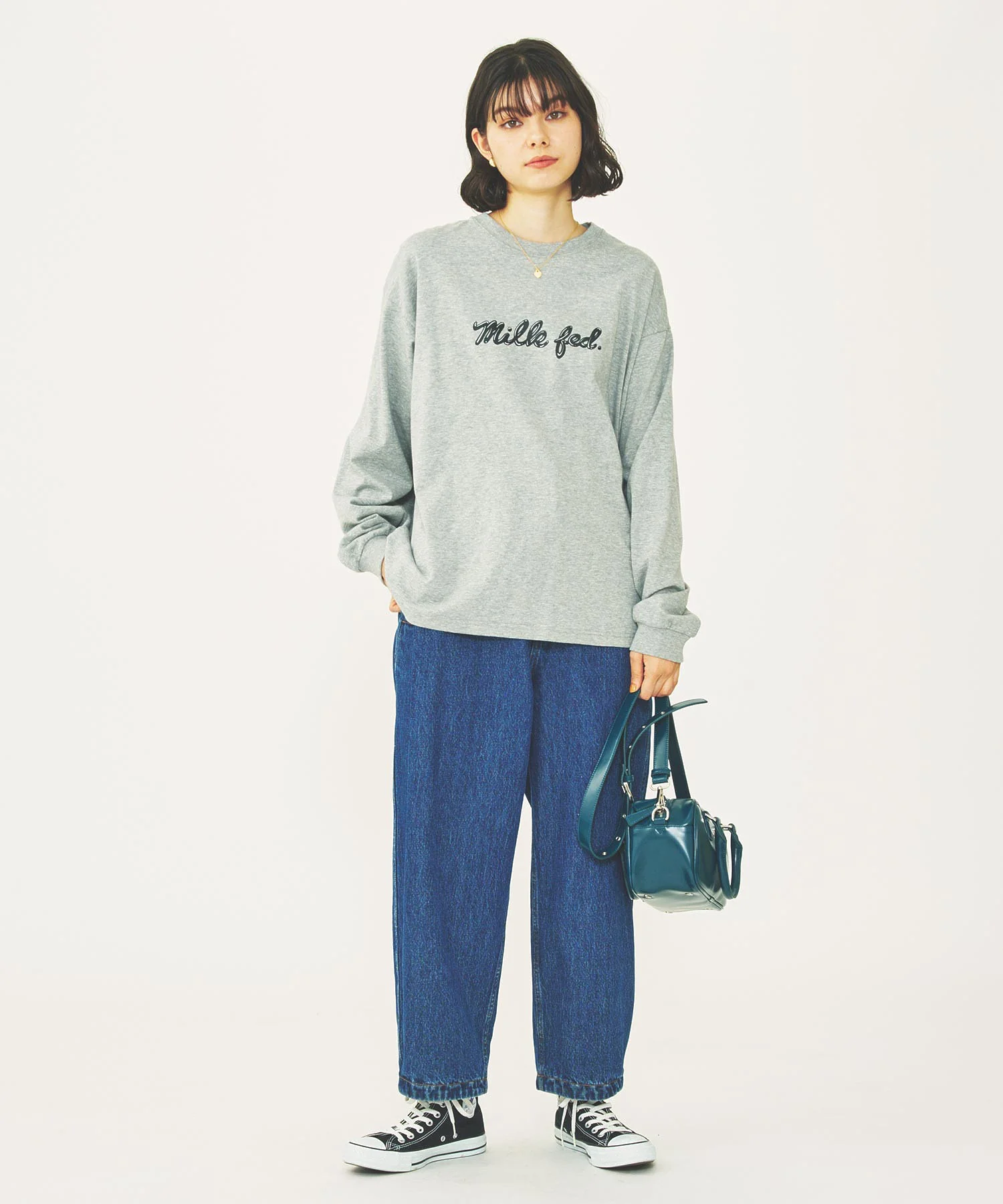 WIDE LEG BAGGY DENIM PANTS - Image 11