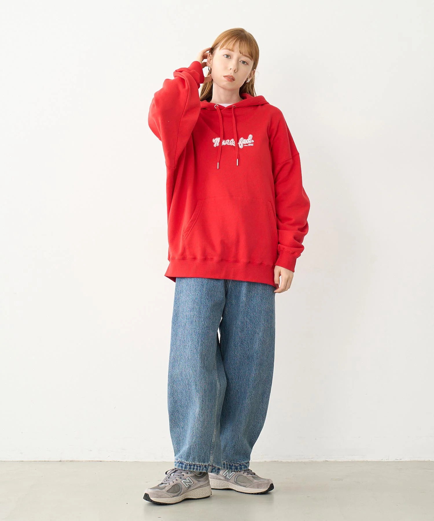 WIDE LEG BAGGY DENIM PANTS - Image 33