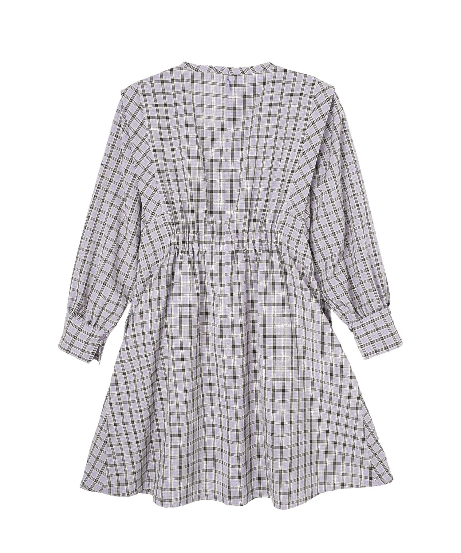 PLAID MINI DRESS - Image 26