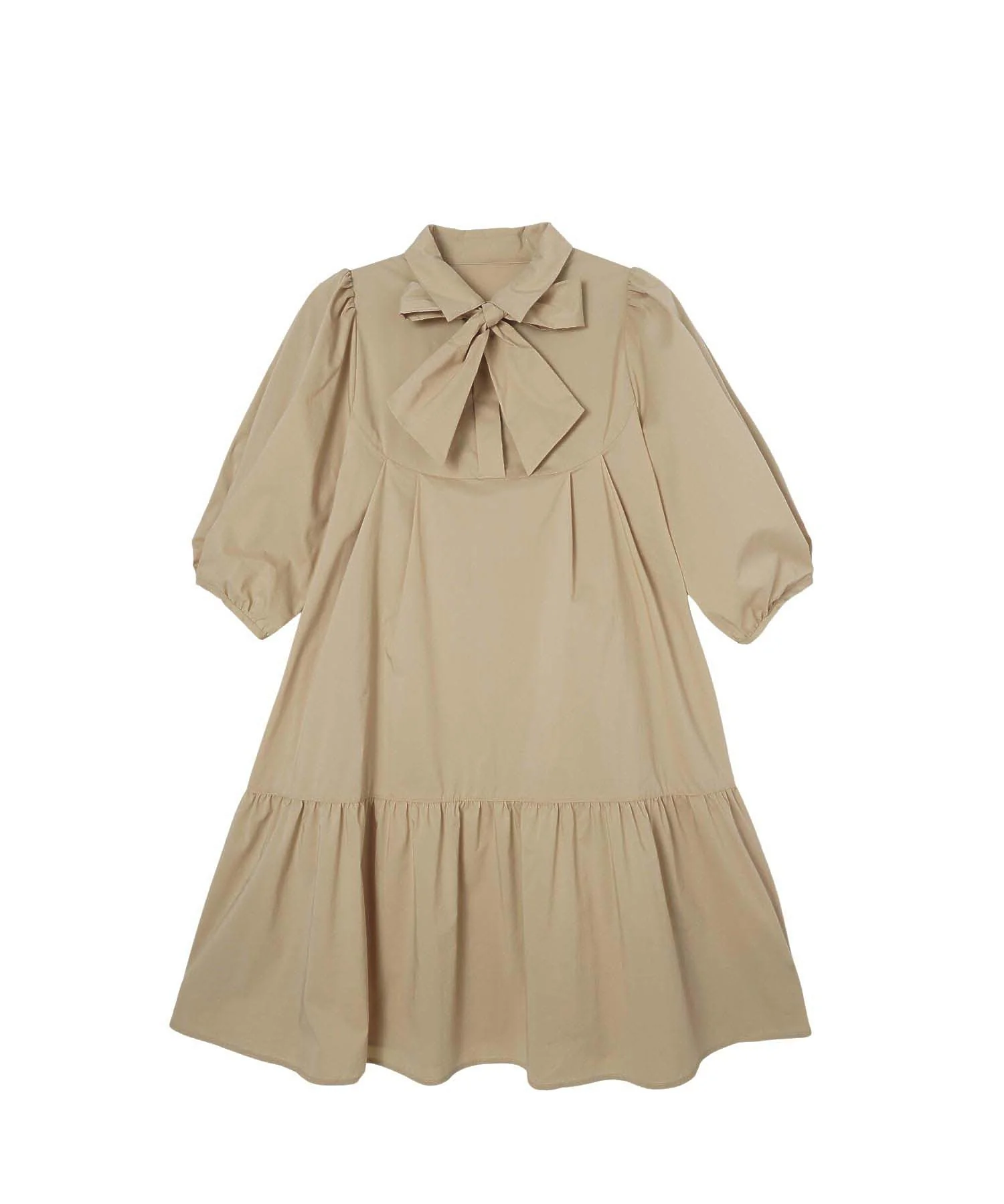 BOW TIE SHIRT DRESS - Image 42