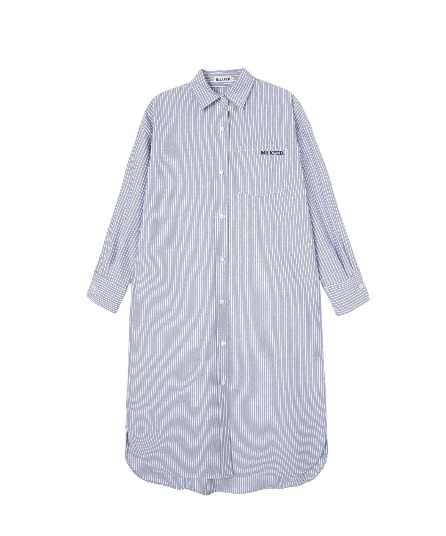 STRIPE BIG SHIRT DRESS - Image 32