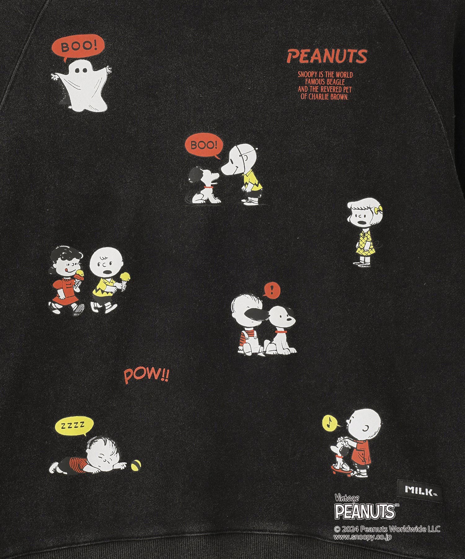 MILKFED.× PEANUTS 75th SWEAT TOP - Image 14