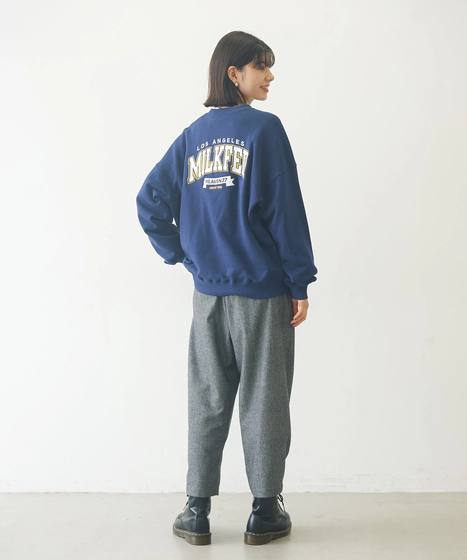 COLLEGE LOGO SWEAT TOP - Image 23