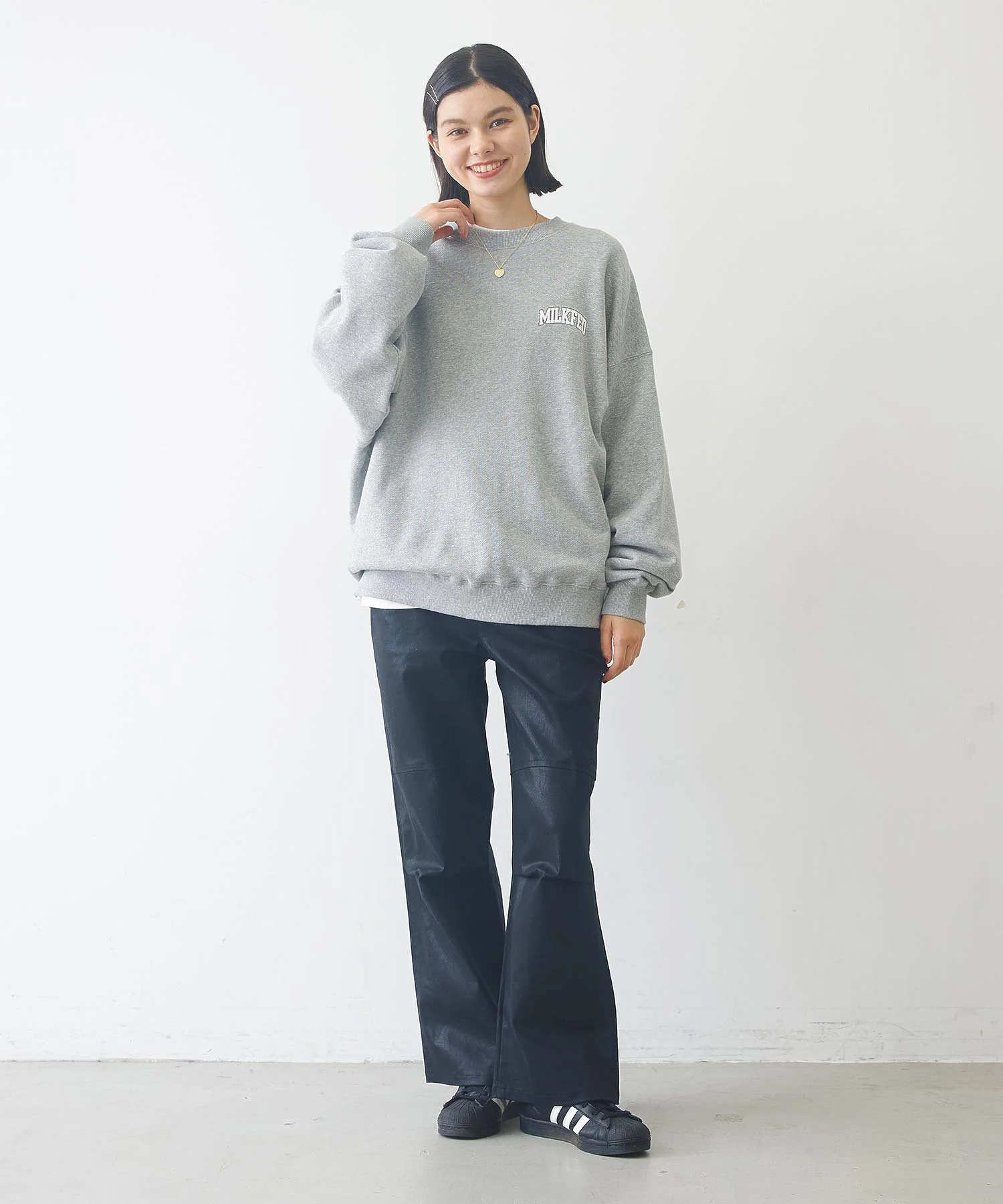 COLLEGE LOGO SWEAT TOP - Image 30