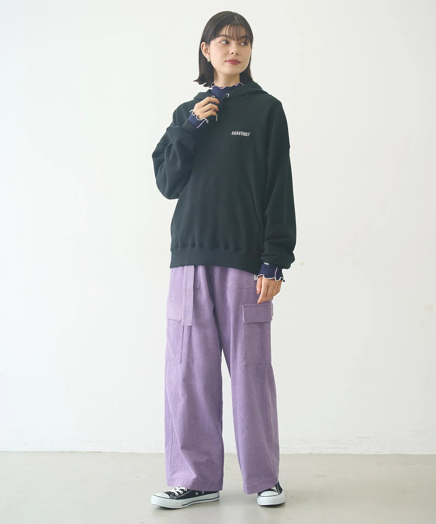 STRING LOGO SWEAT HOODIE - Image 12