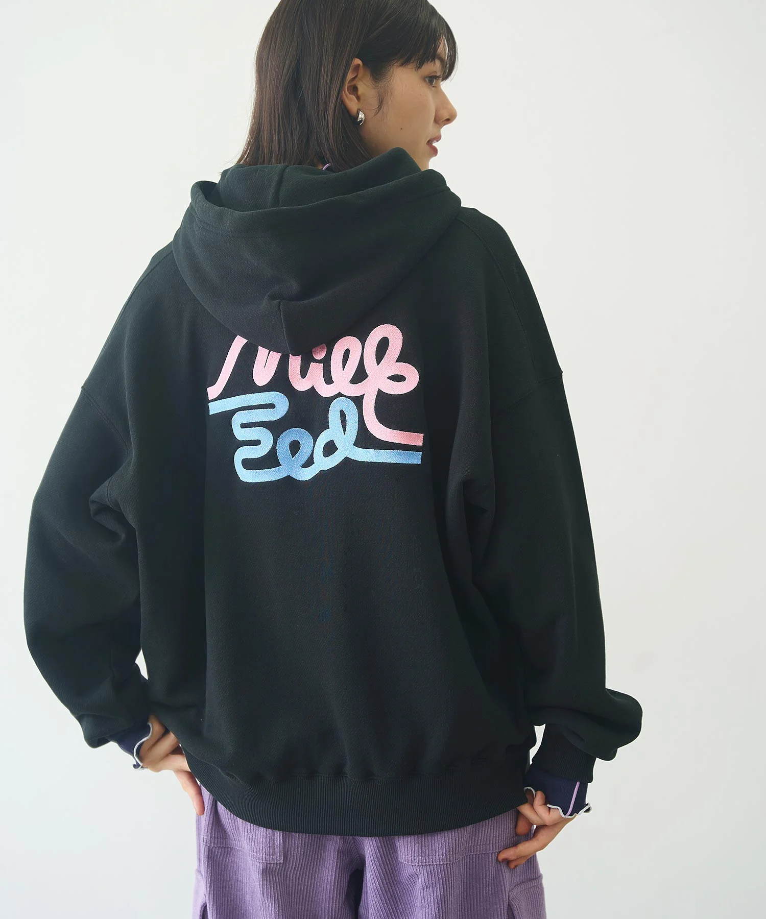 STRING LOGO SWEAT HOODIE - Image 4