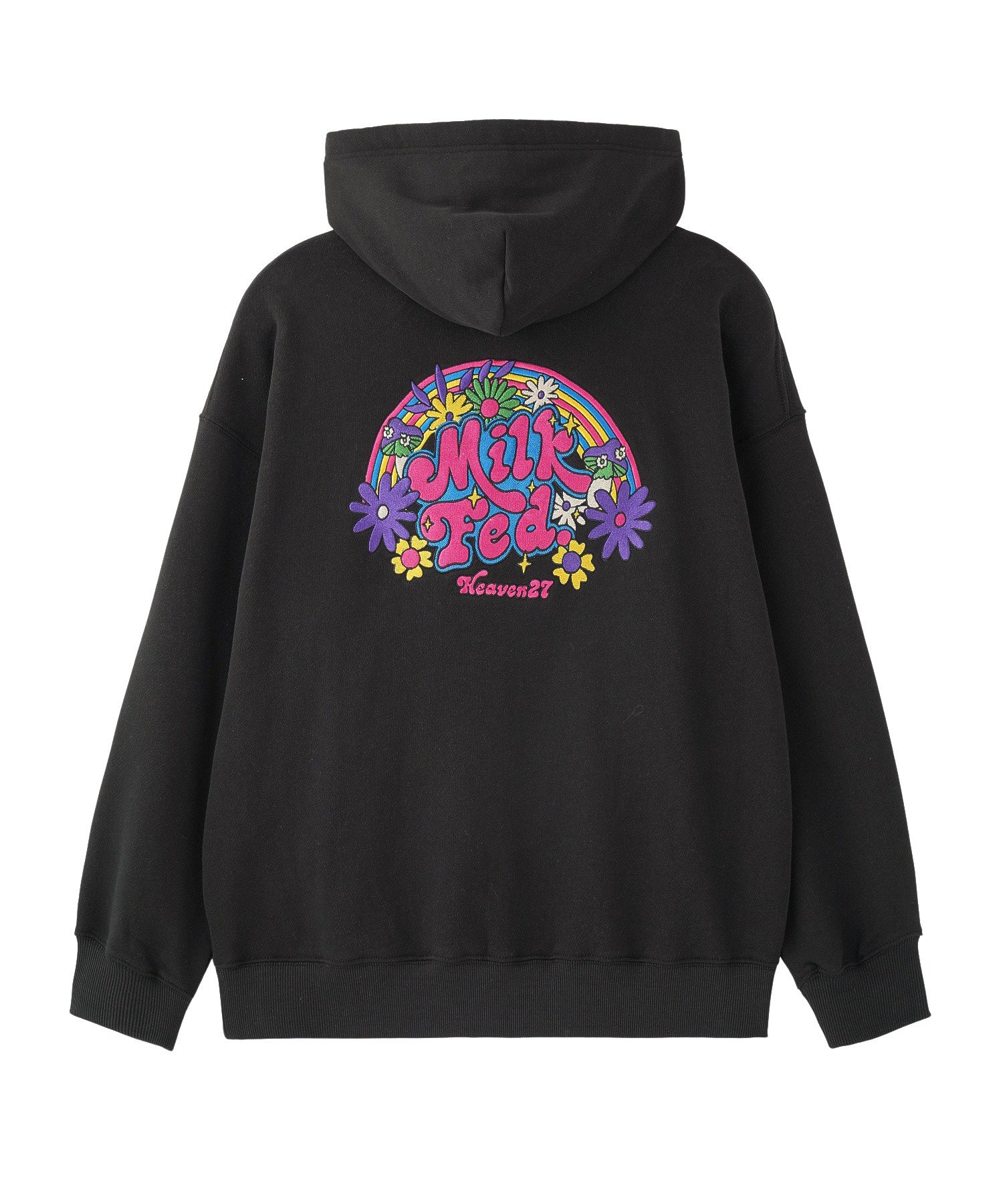 EMBROIDERD 70s LOGO SWEAT HOODIE - Image 2