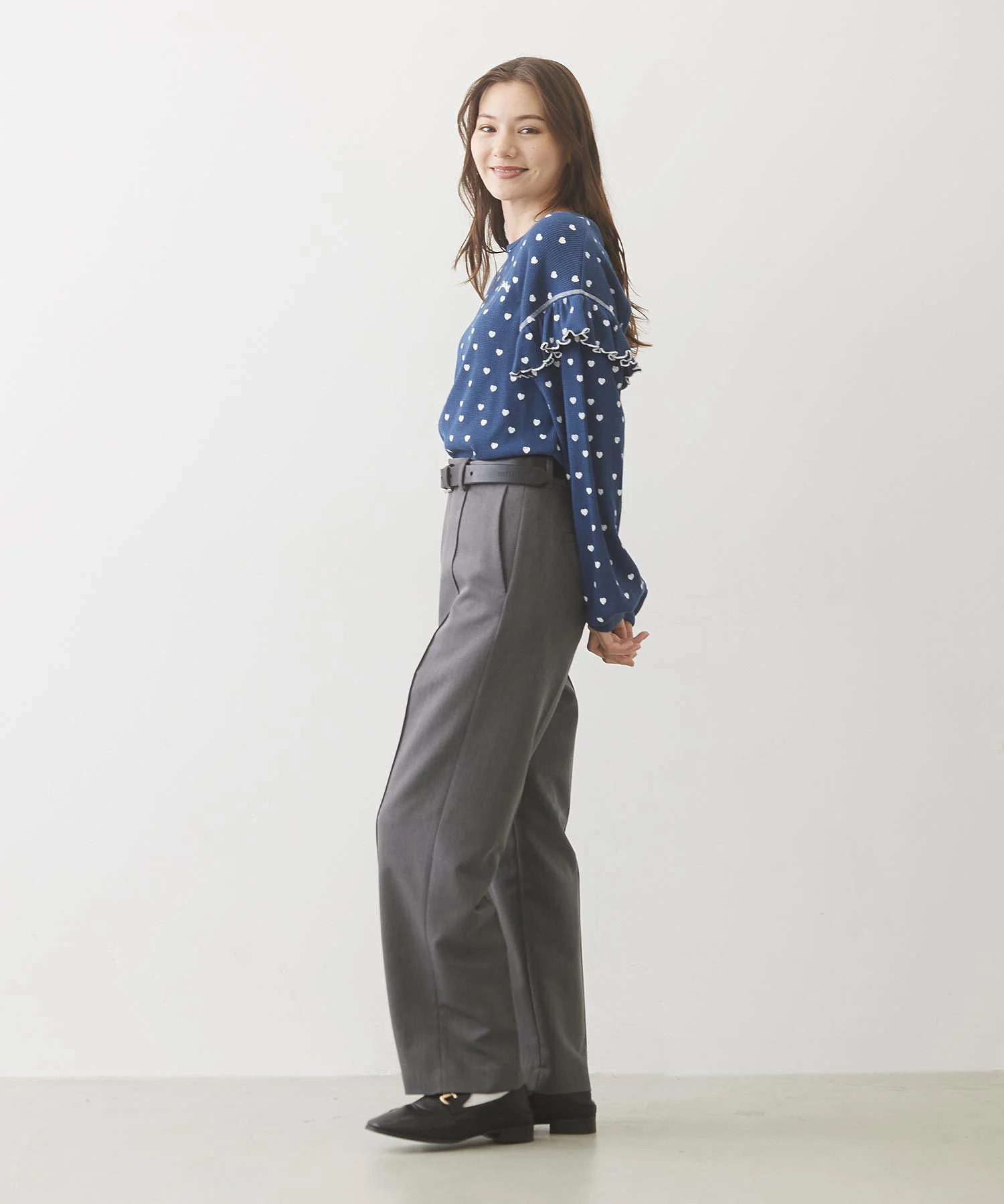 FRILL HEART WAFFLE TOP - Image 33