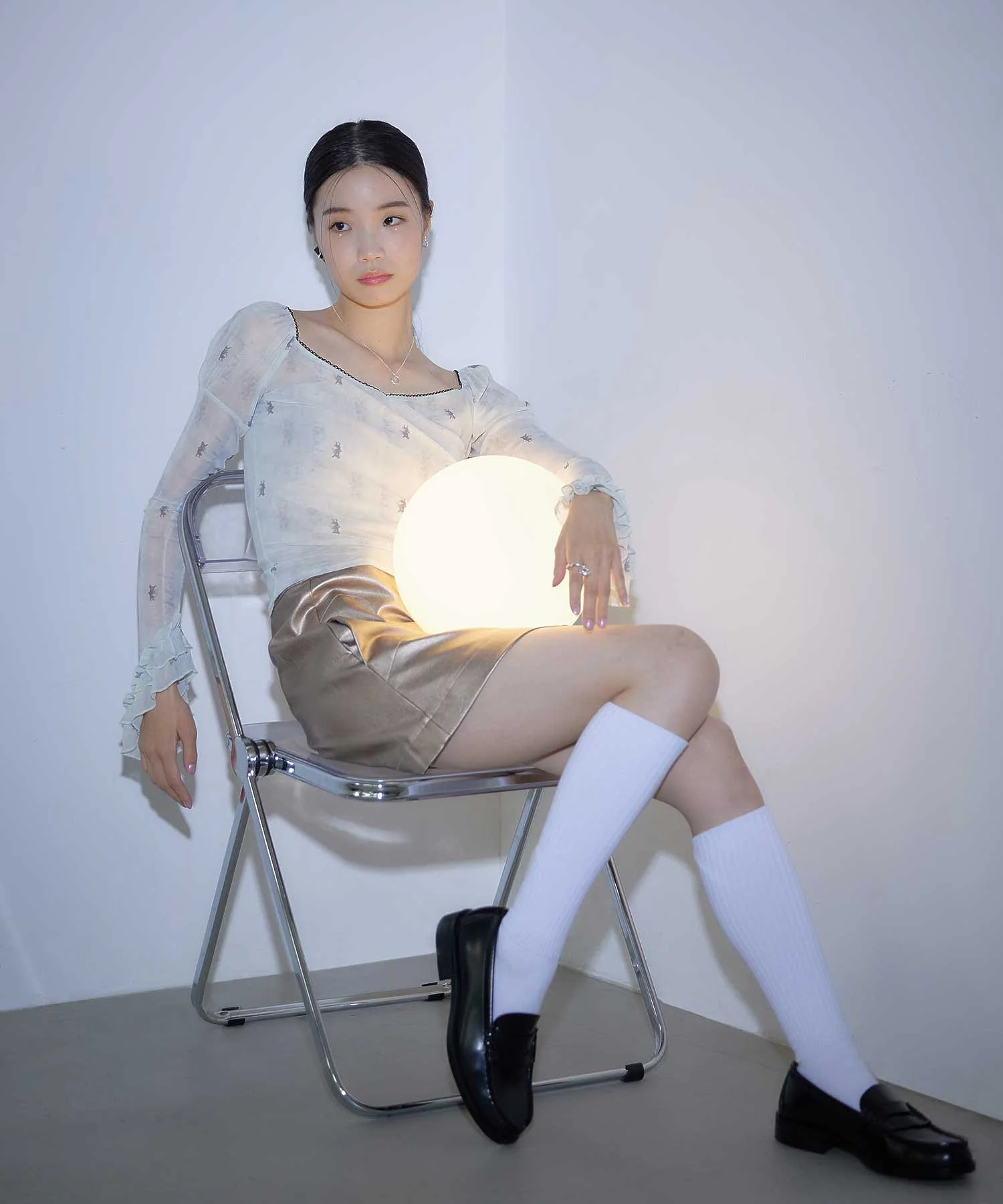 MILKFED. × LANIE USAGI MESHED TOP - Image 23