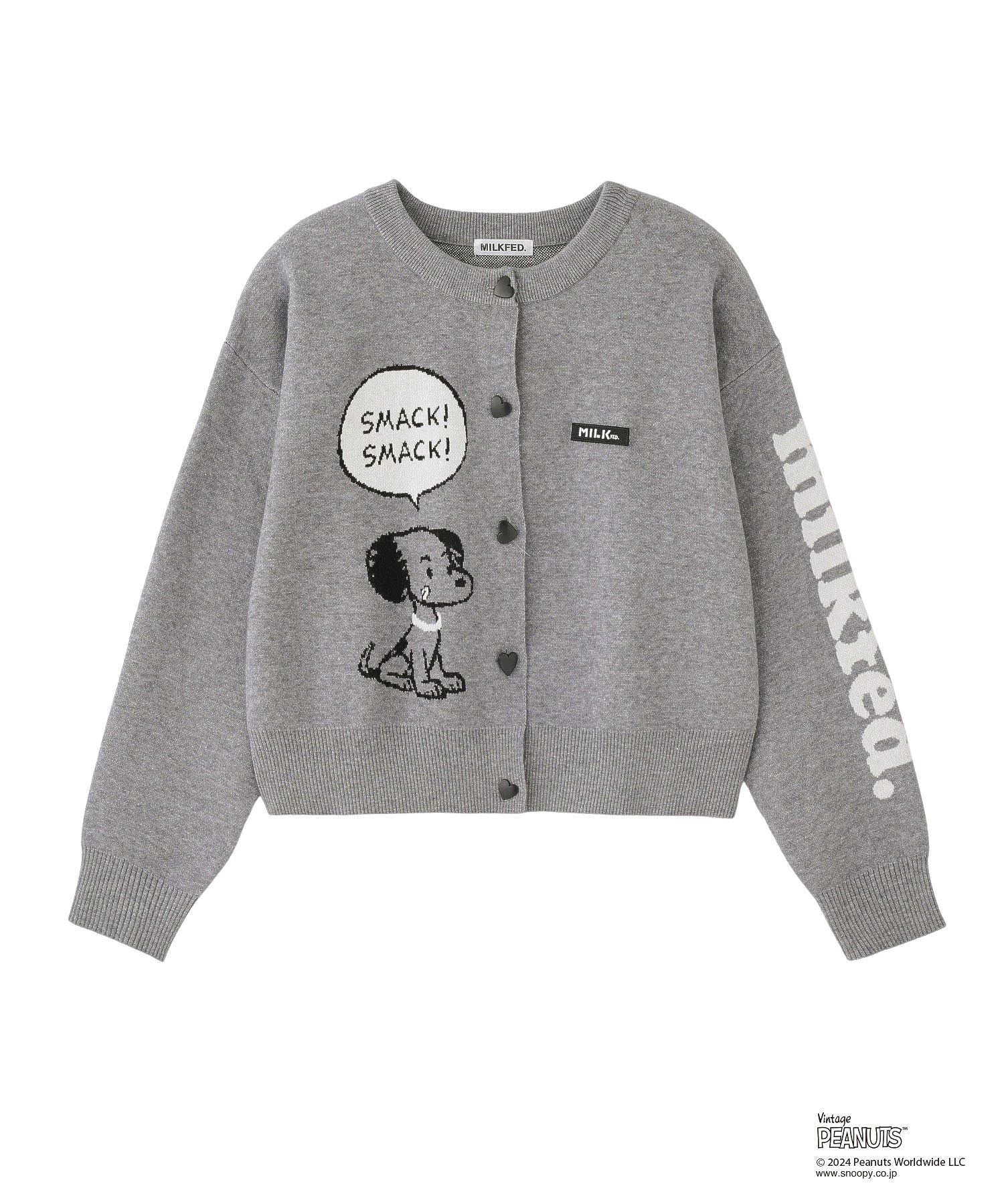 MILKFED.× PEANUTS 75th KNIT CARDIGAN - Image 22