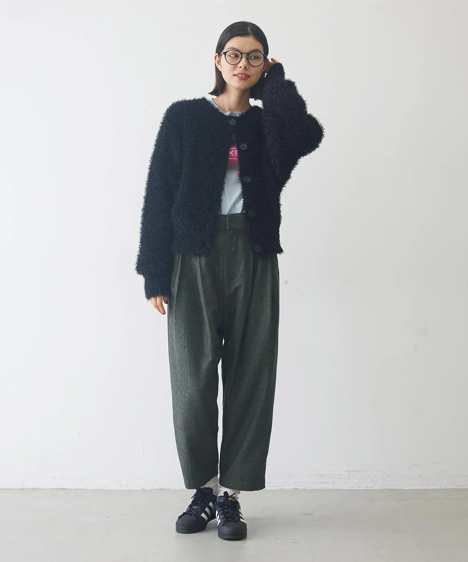 SHAGGY KNIT CARDIGAN - Image 23
