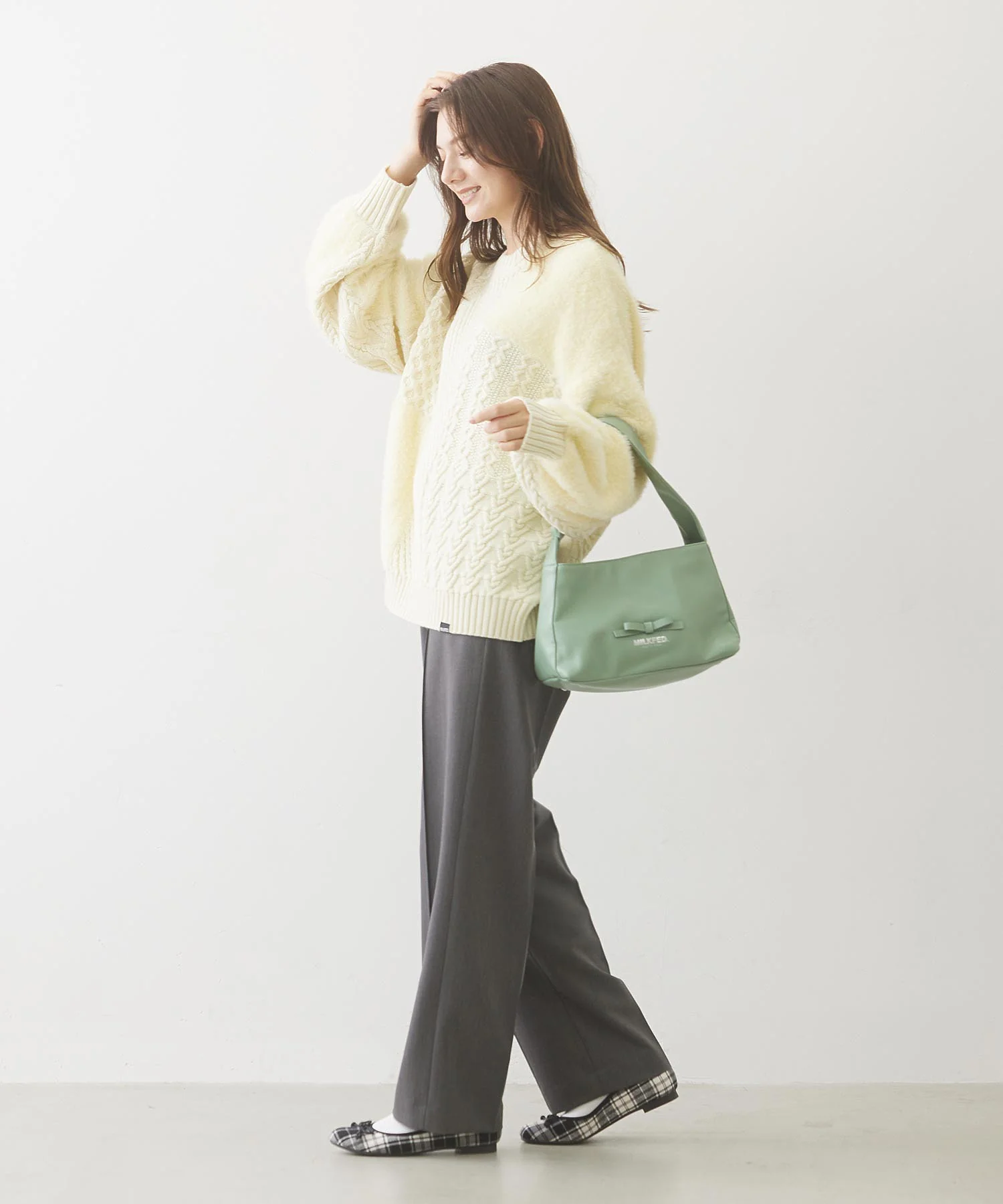 MULTI PANEL KNIT TOP - Image 21
