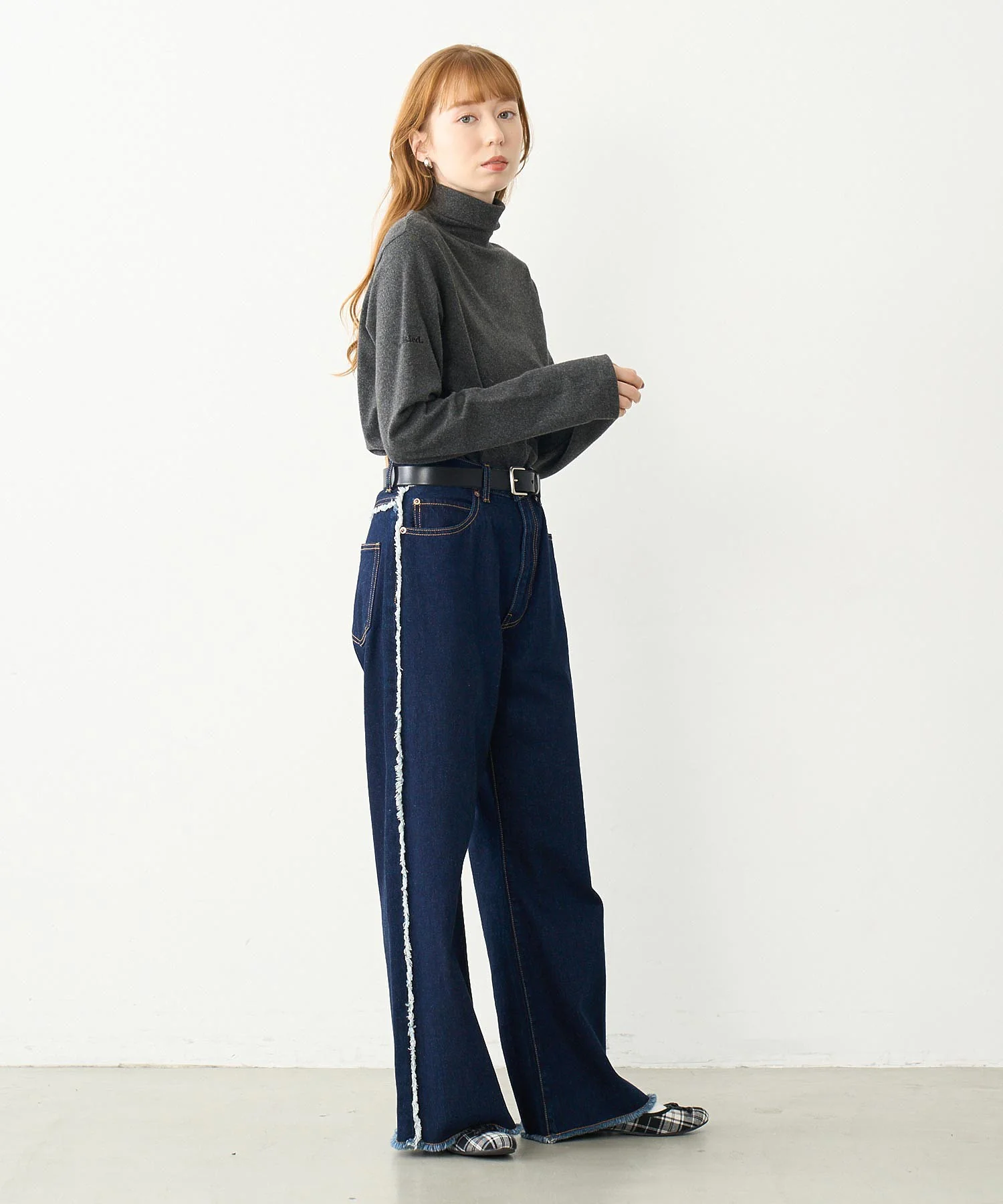 FRINGE DENIM PANTS - Image 13