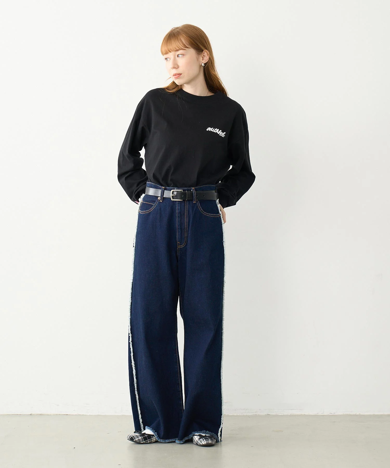FRINGE DENIM PANTS - Image 7
