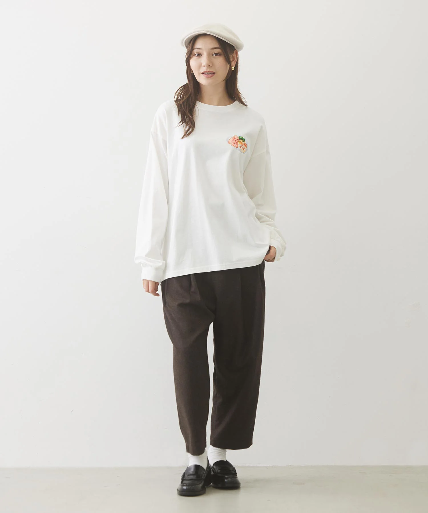 TAPERED CROPPED PANTS - Image 54
