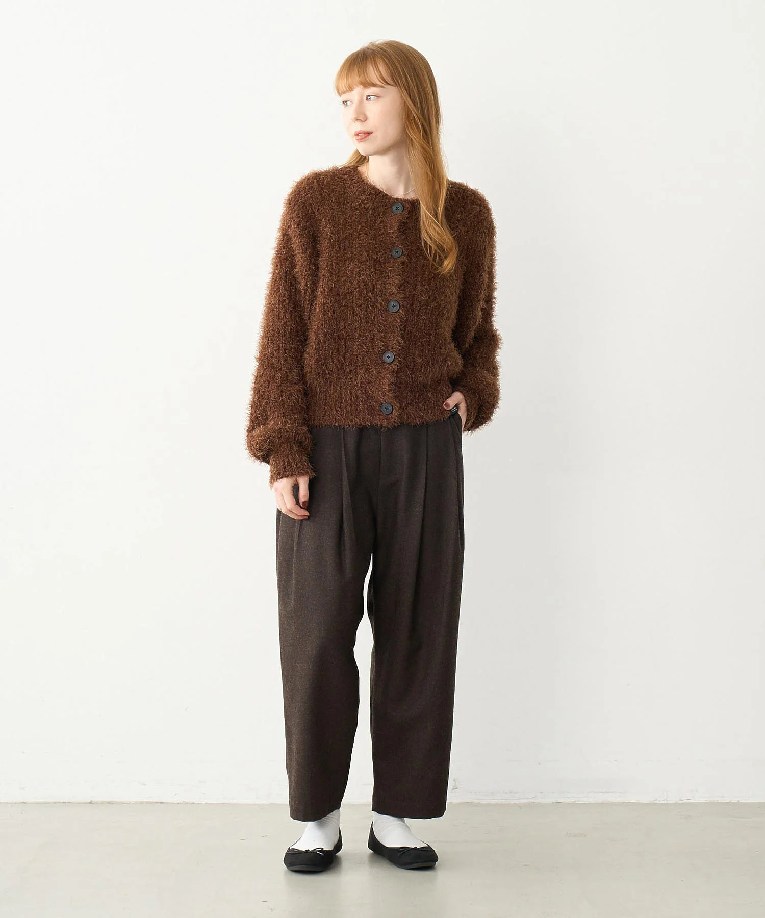 TAPERED CROPPED PANTS - Image 60