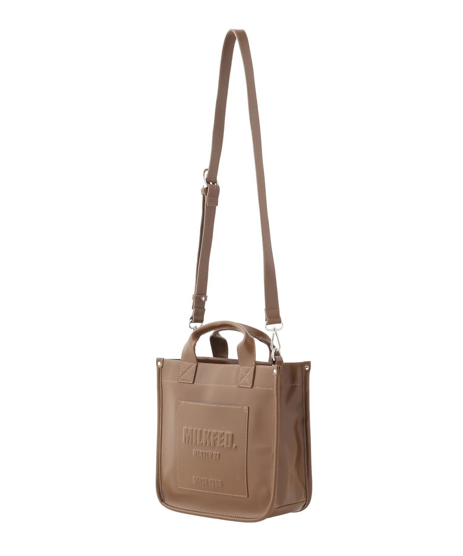 SQUARE PIPING SHOULDER BAG - Image 37
